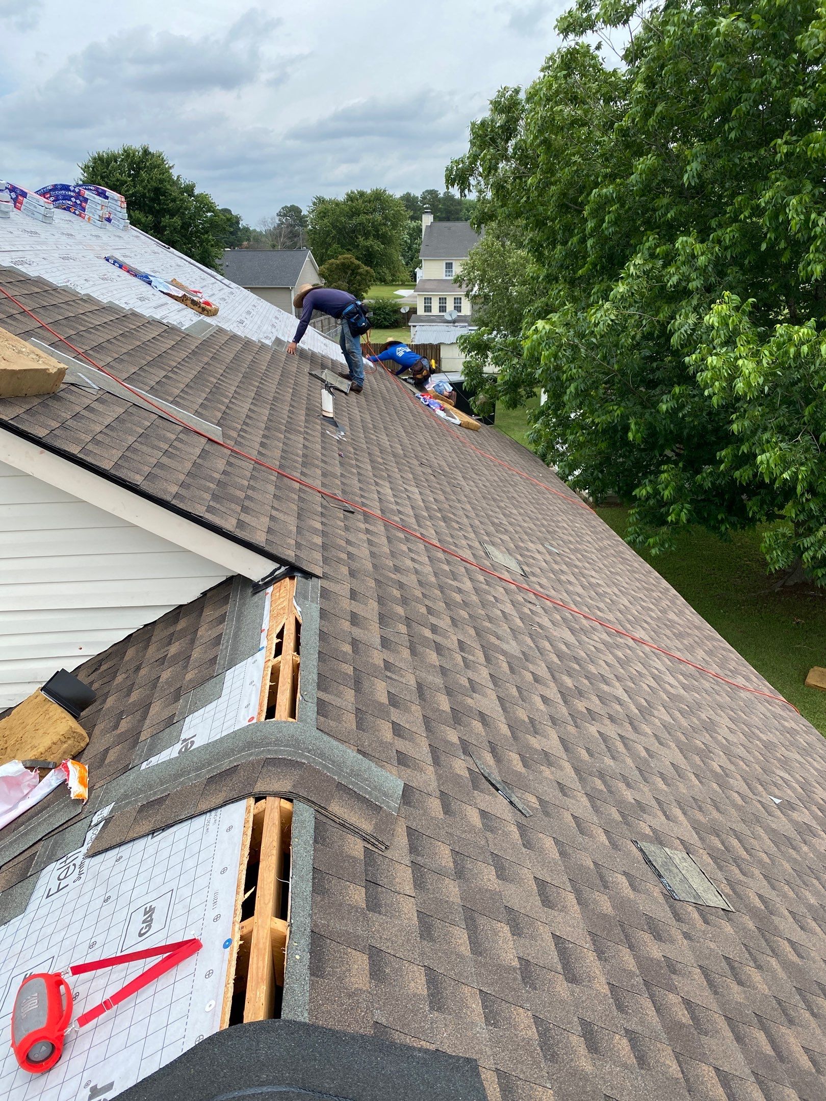 Roof Replacement - GAF Timberline HDZ Barkwood  by Pro Performance Roofing