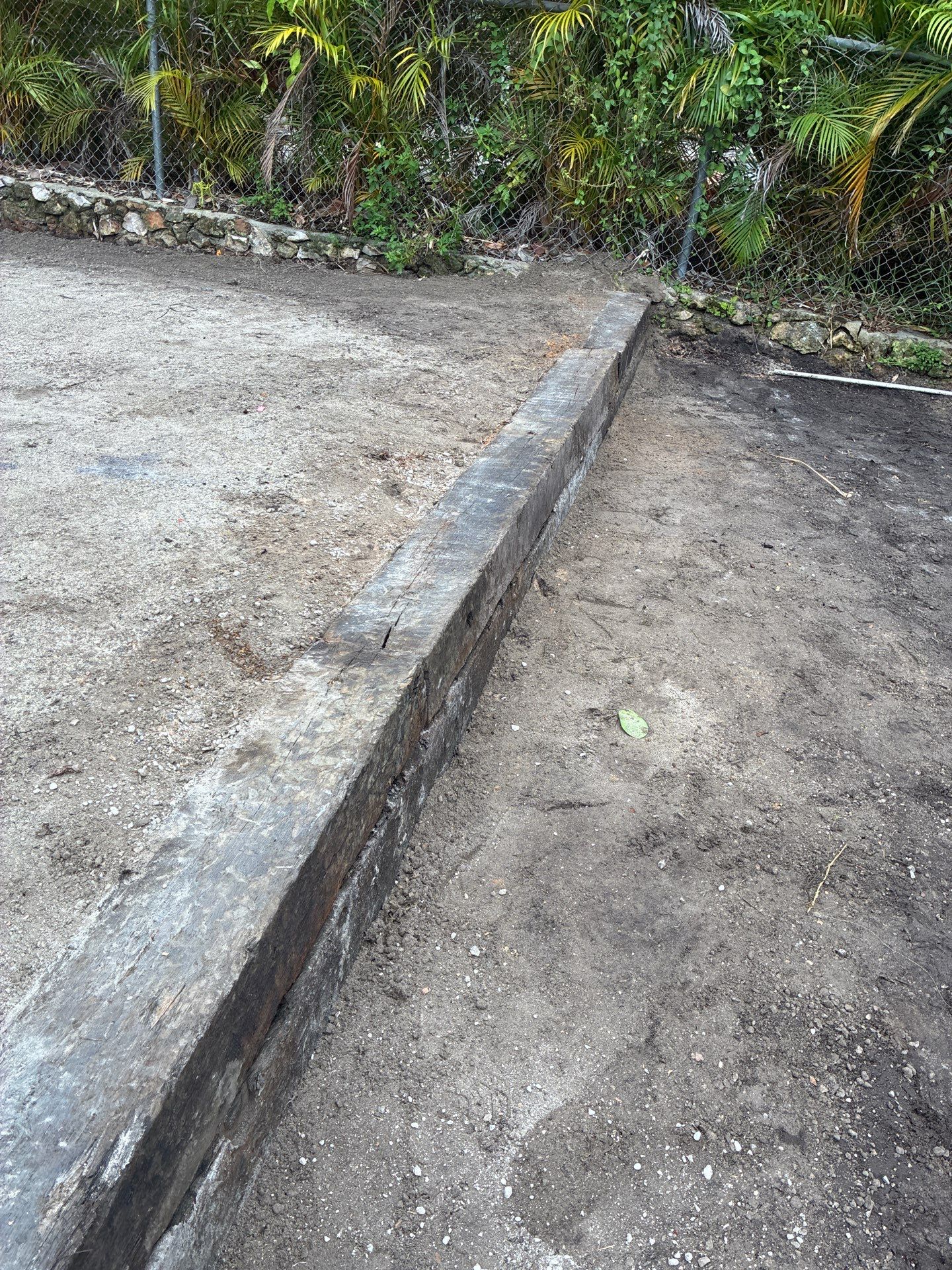 Grading back yard oasis by Level One Grading