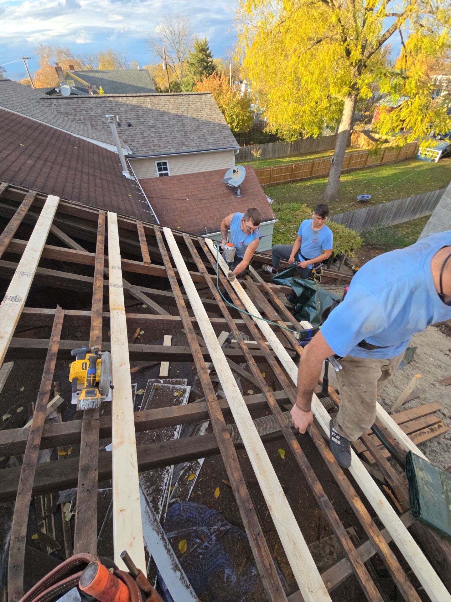 Neal Kimble Full Metal roof Installation by Good Hands Roofing