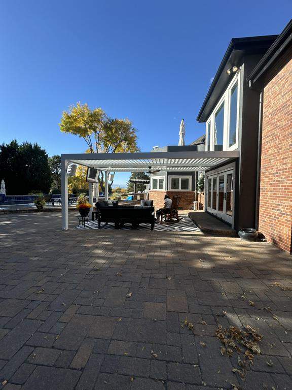 Aluminum Pergola using Azenco Outdoor by Outdoor Solutions Colorado