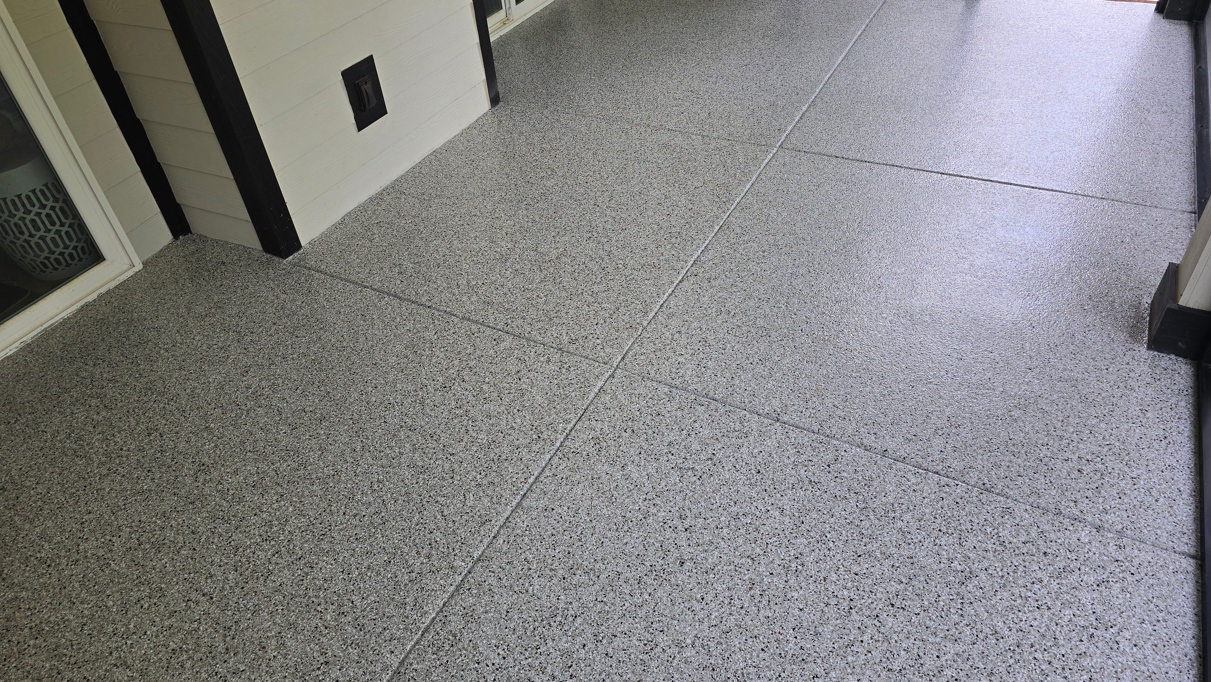 Back Porch using Coyote by Elite Floor Solutions
