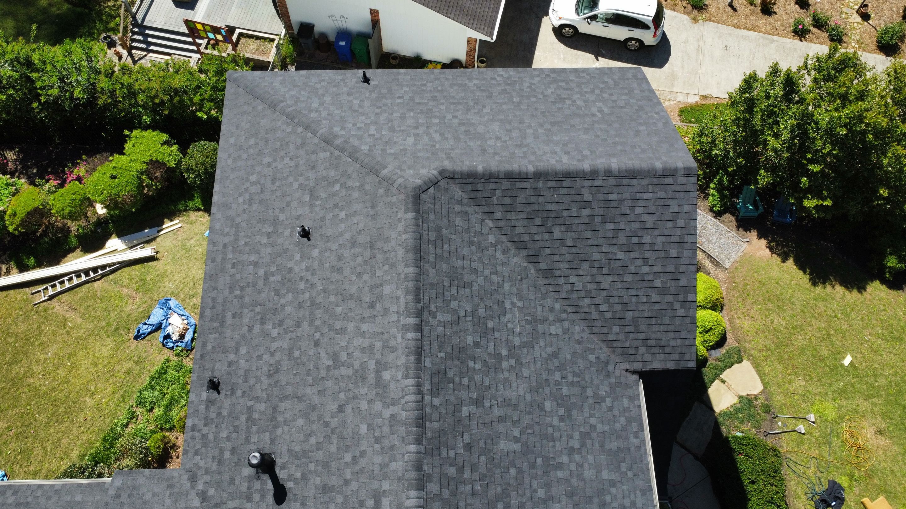 Atlanta, GA Roof Replacement CertainTeed Landmark Pro Max Def Charcoal Black by Reset Roofing