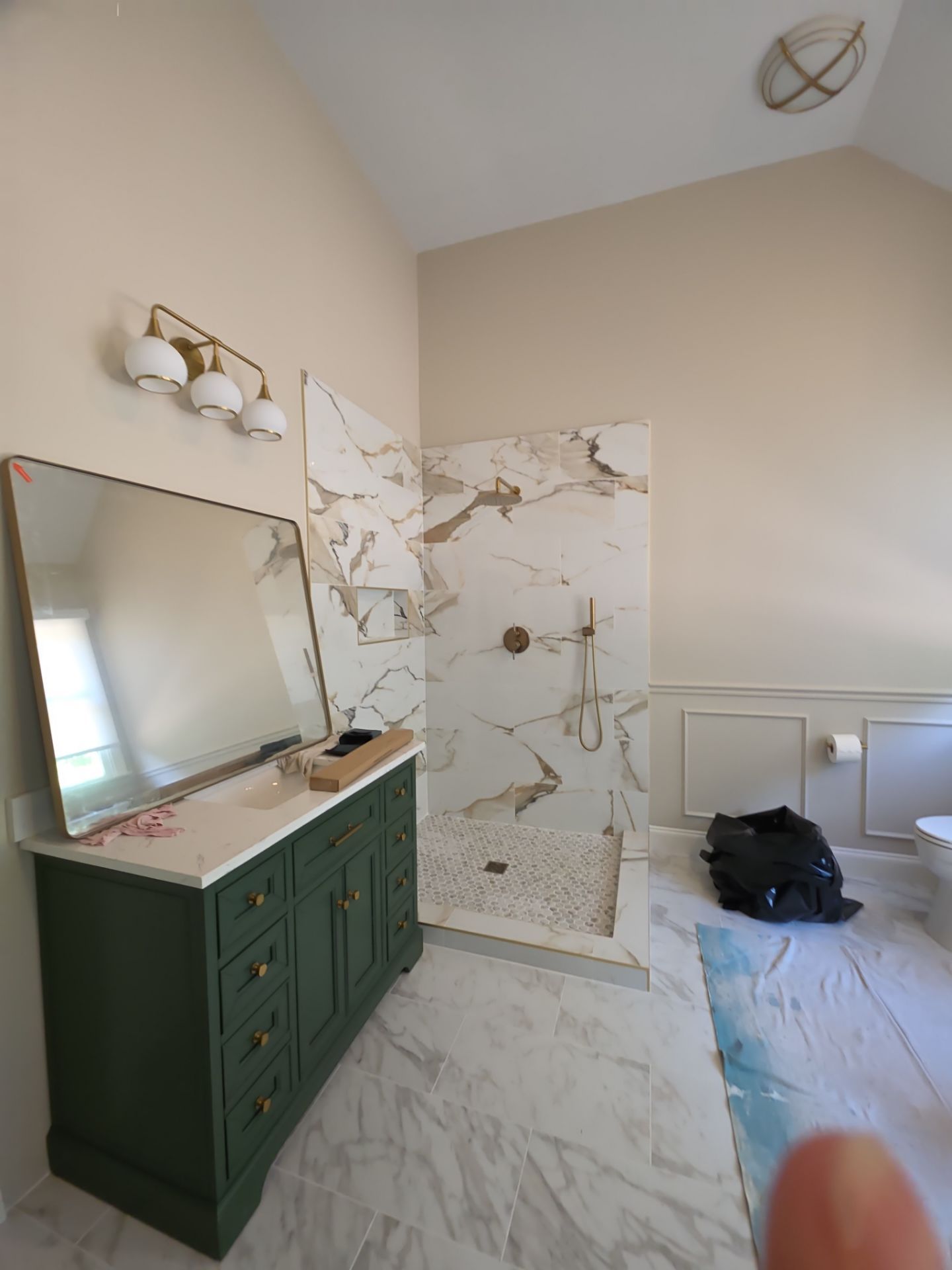 North Raleigh Retreat: A Water-Damaged Bath Reimagined by Elite Remodeling and Design LLC