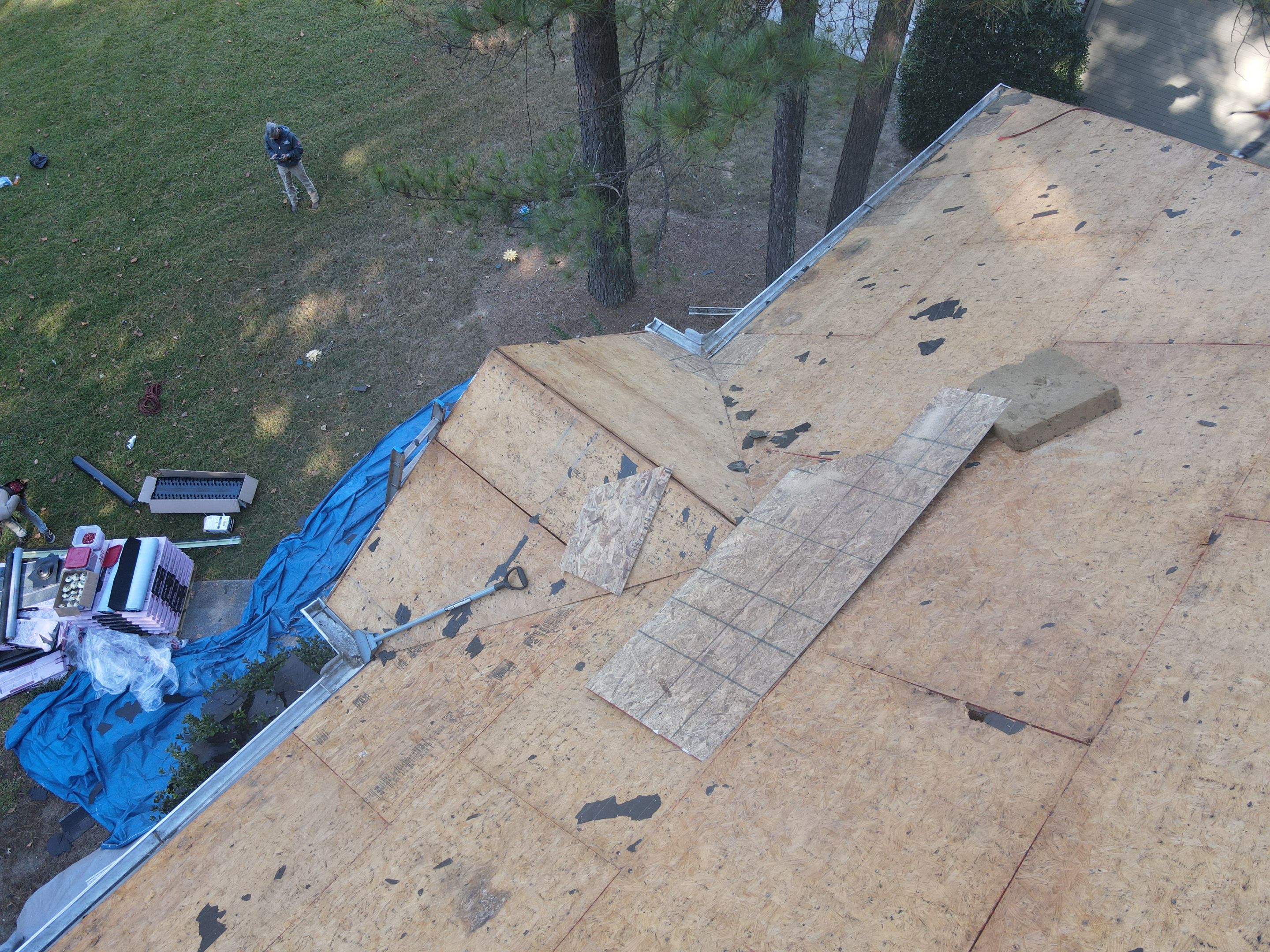 Residential Roofing Installation using Owens Corning by Inspector Roofing and Restoration