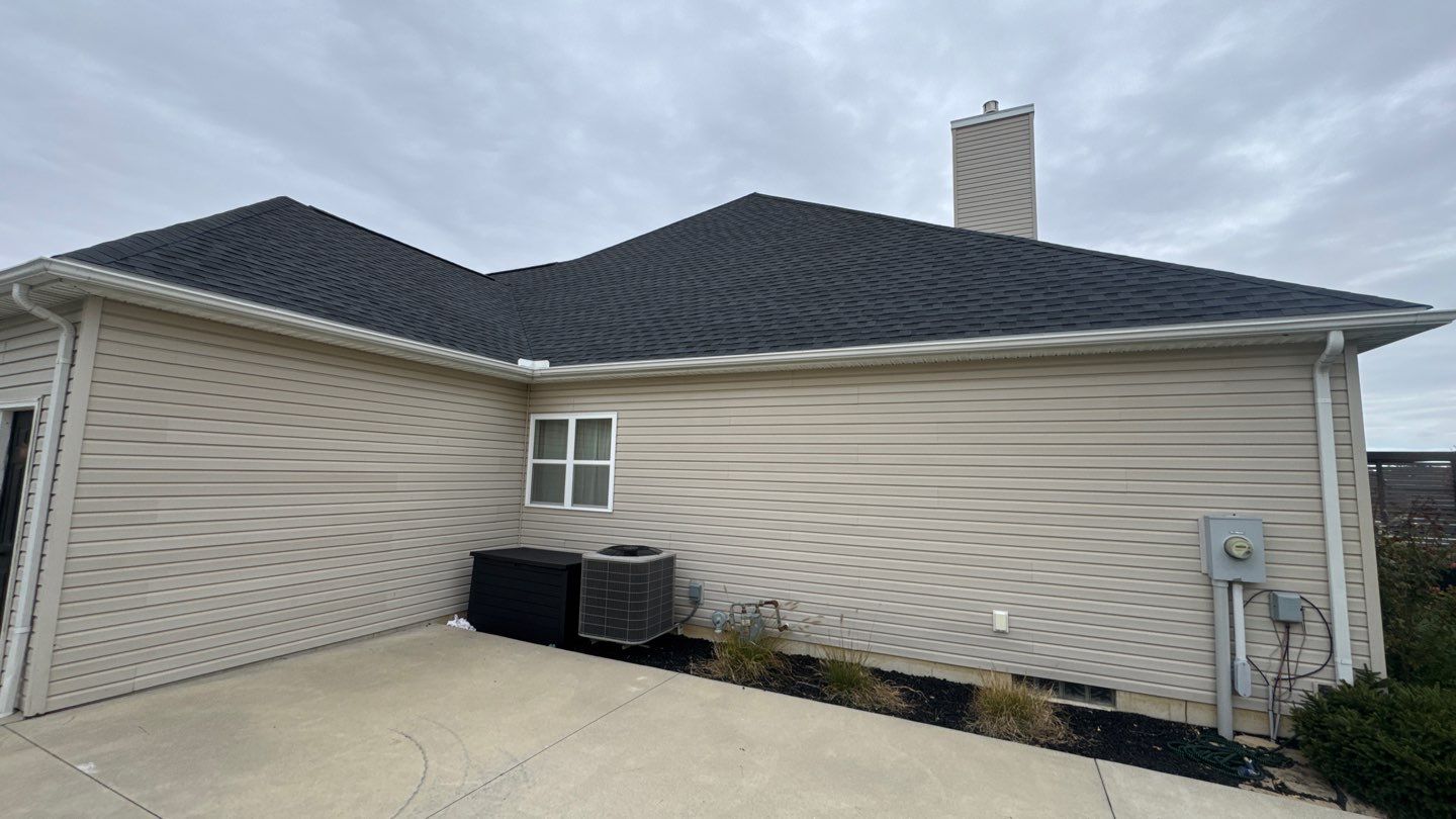 Residential Roofing Installation using GAF Timberline HDZ Charcoal by Nitro Roofing and Construction