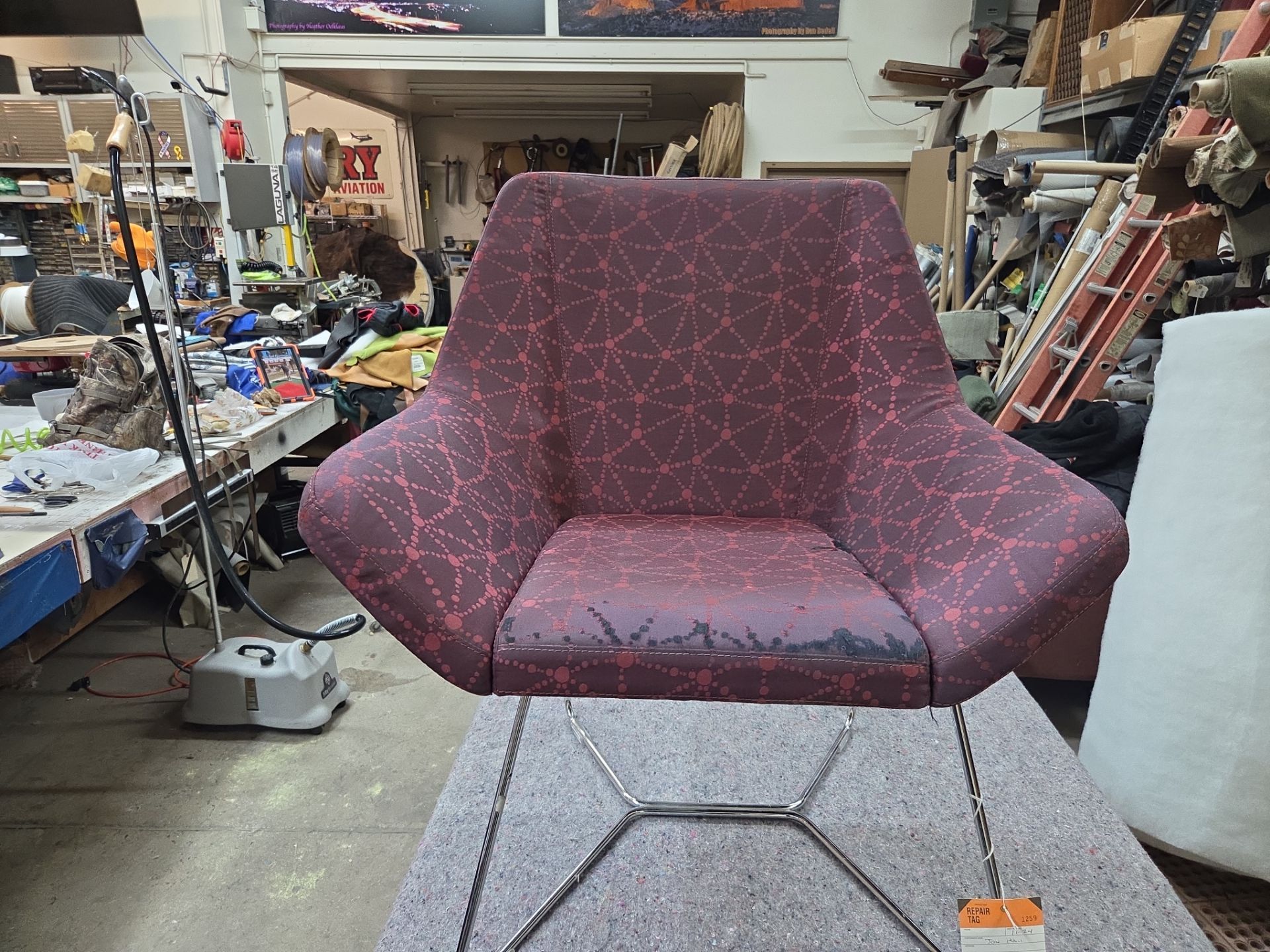 Retro Chair  by Rocky Mountain Upholstery Co