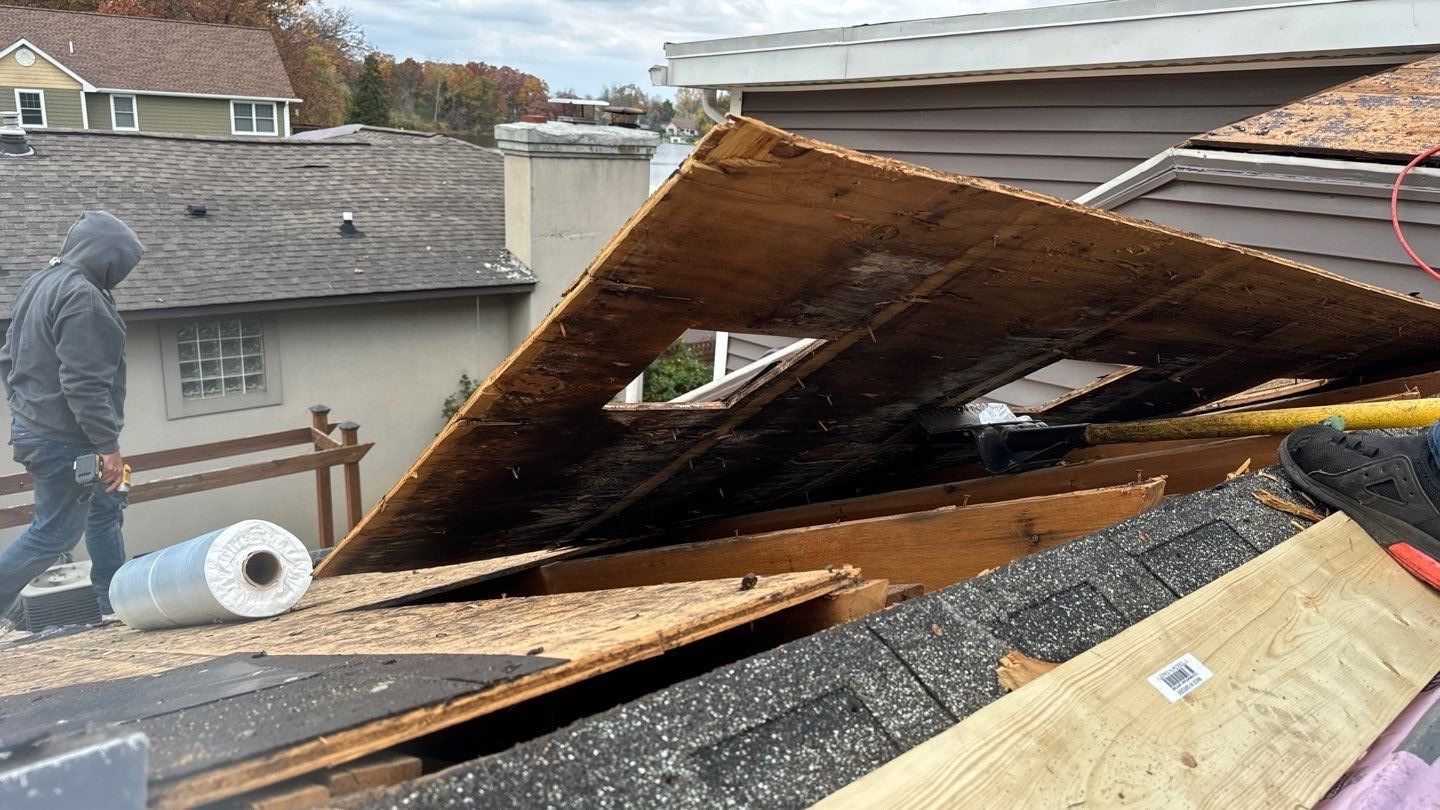 Roof Replacement using Owens Corning by 180 Contractors