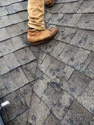 Hail Damage using Owen's Corning Duration (Lifetime) Shingles