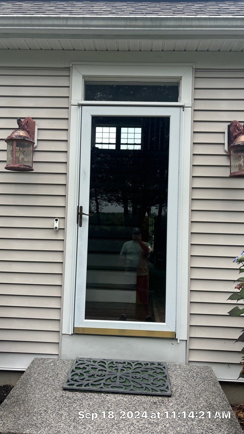 Front Door Installation in Preston, CT  by Yankee Home Improvement