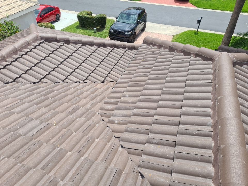 Residential Roofing Installation using Eagle Roofing Tile by BLUES BROTHERS ROOFING
