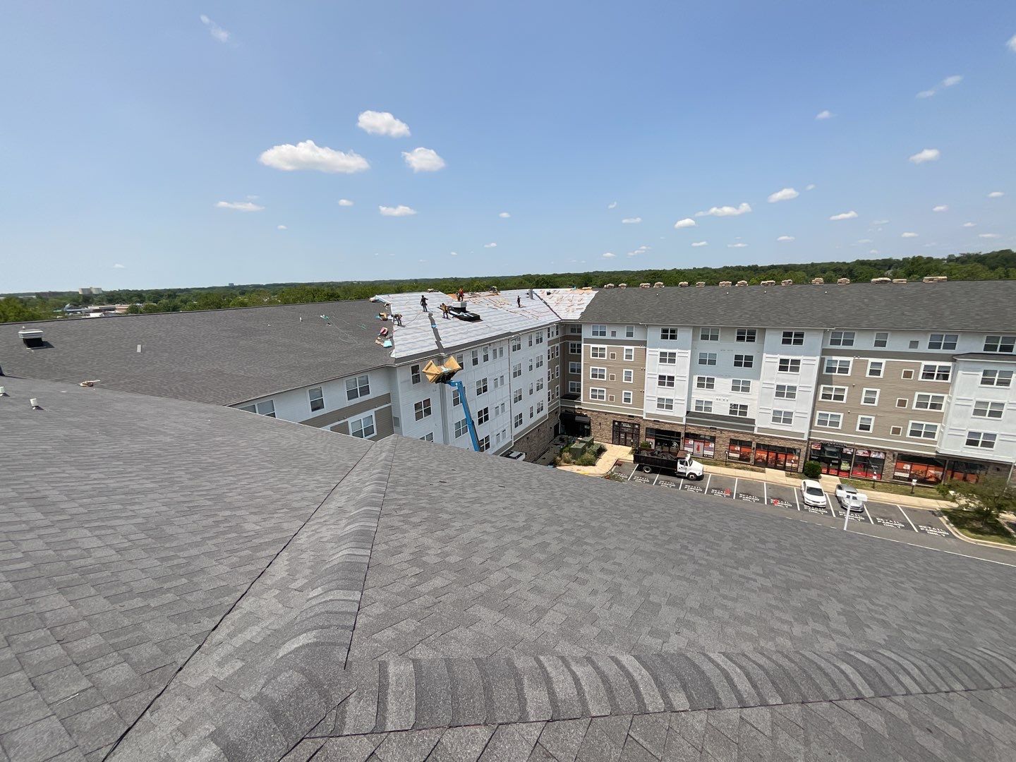 Multi-Family Commercial shingle roof by Alpha Design Services