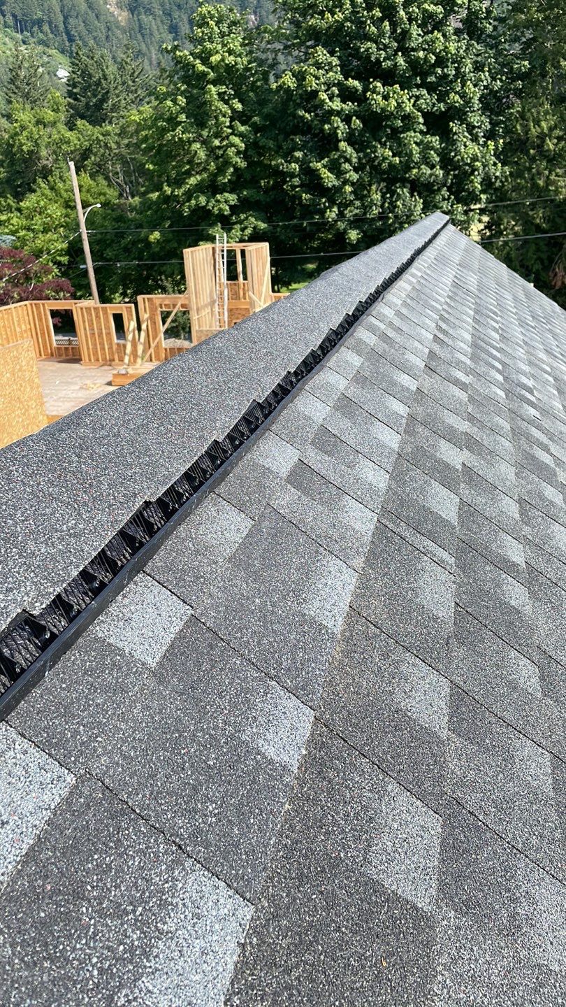 Residential Roofing Installation using GAF Charcoal HDZ by Top Notch Roofing Inc
