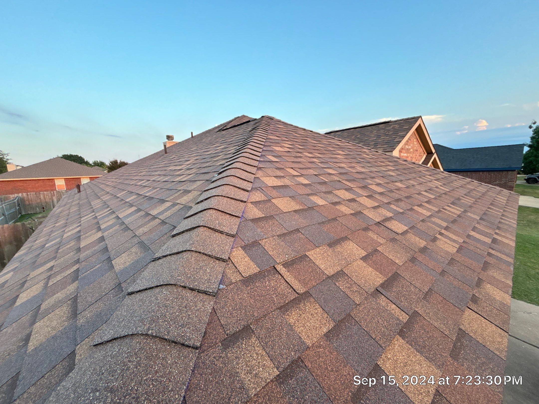 USAA Approved Reroof Project by Berry Good Roofing 