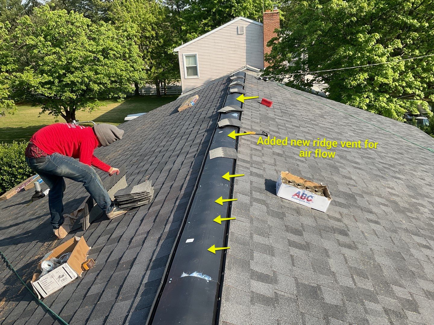 Residential Roofing Installation using CertainTeed Shingles by Alpha Design Services