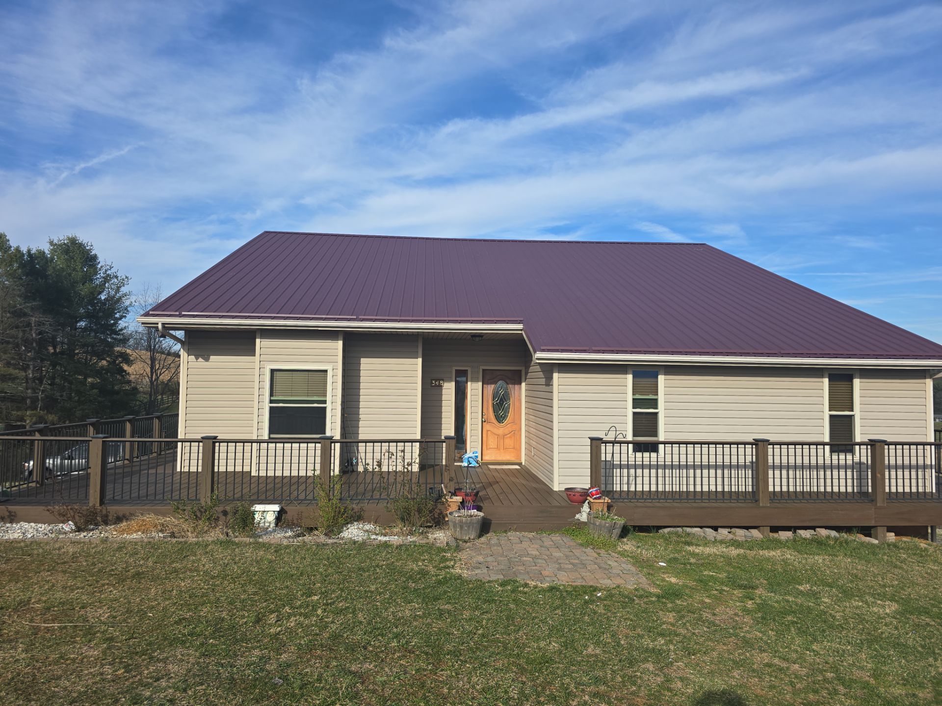 Burgundy Frost by Omnia Roofing