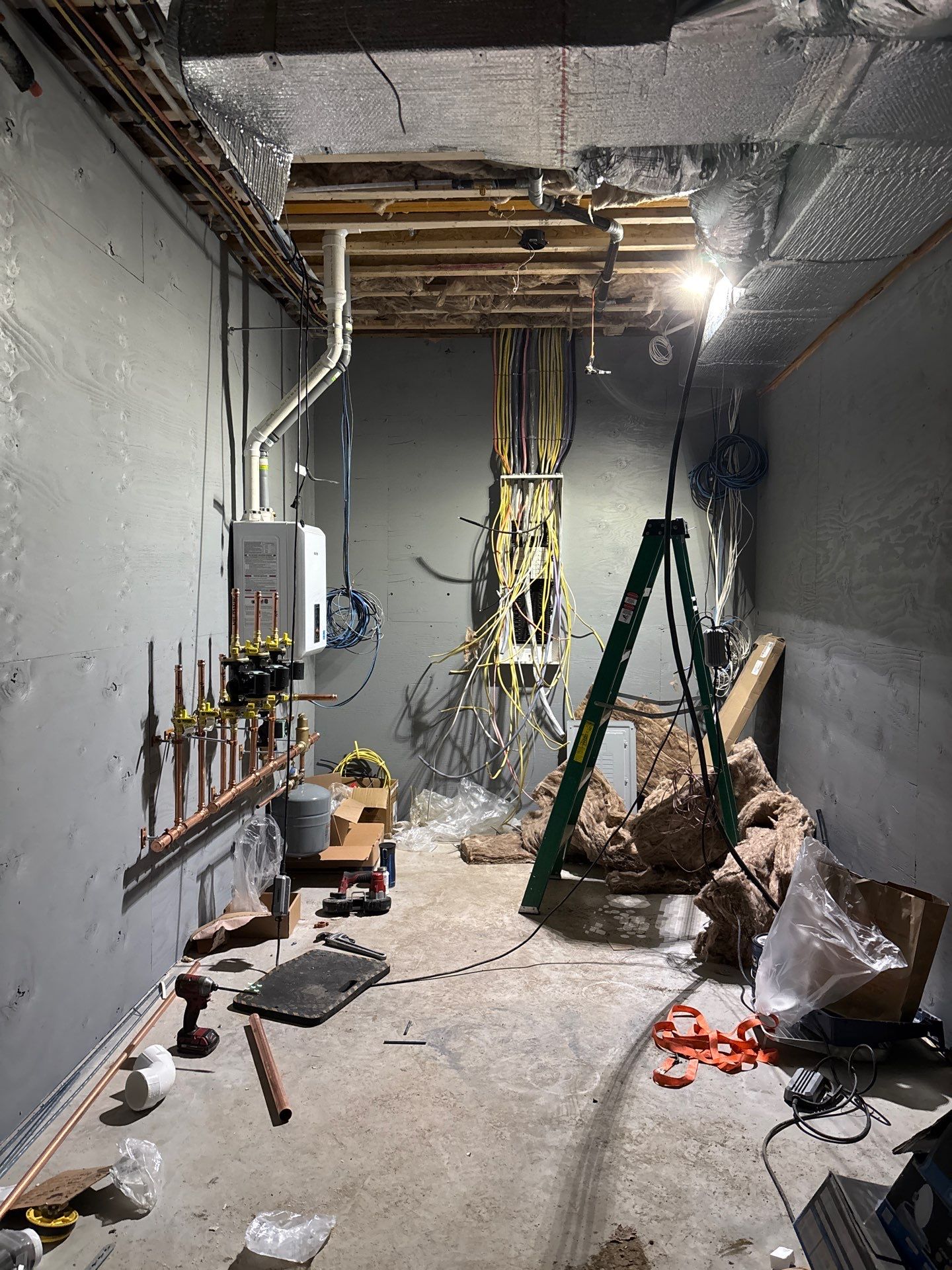 Water Heater Installation, Gas Piping, and Plumbing Completion — North Reading, MA by FAGONE MECHANICAL