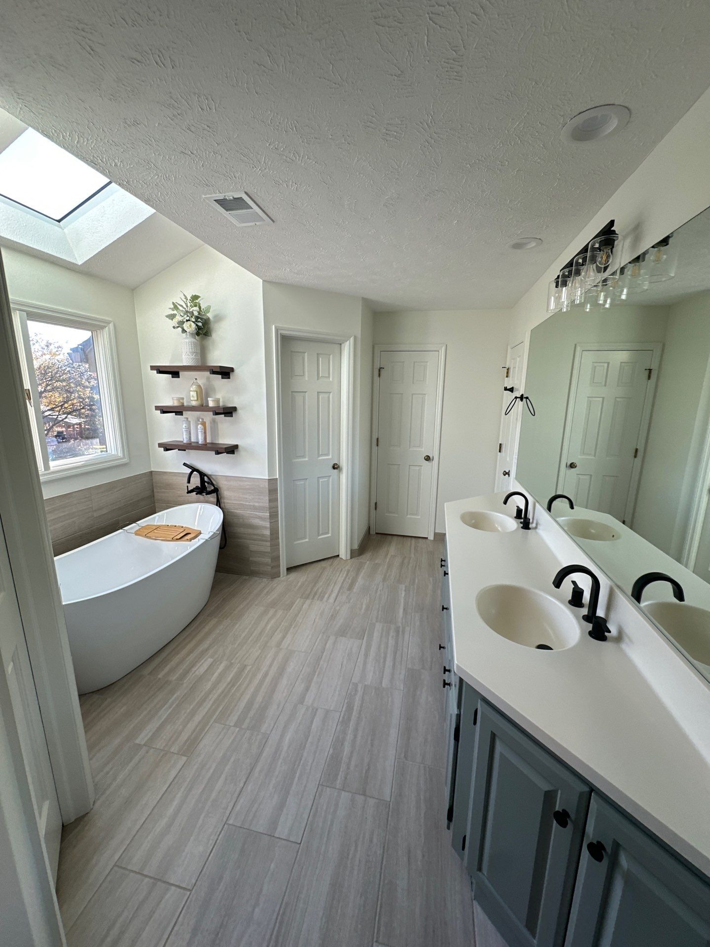 West Omaha Spa-Style Primary Bath Refresh by Bennett Design + Build