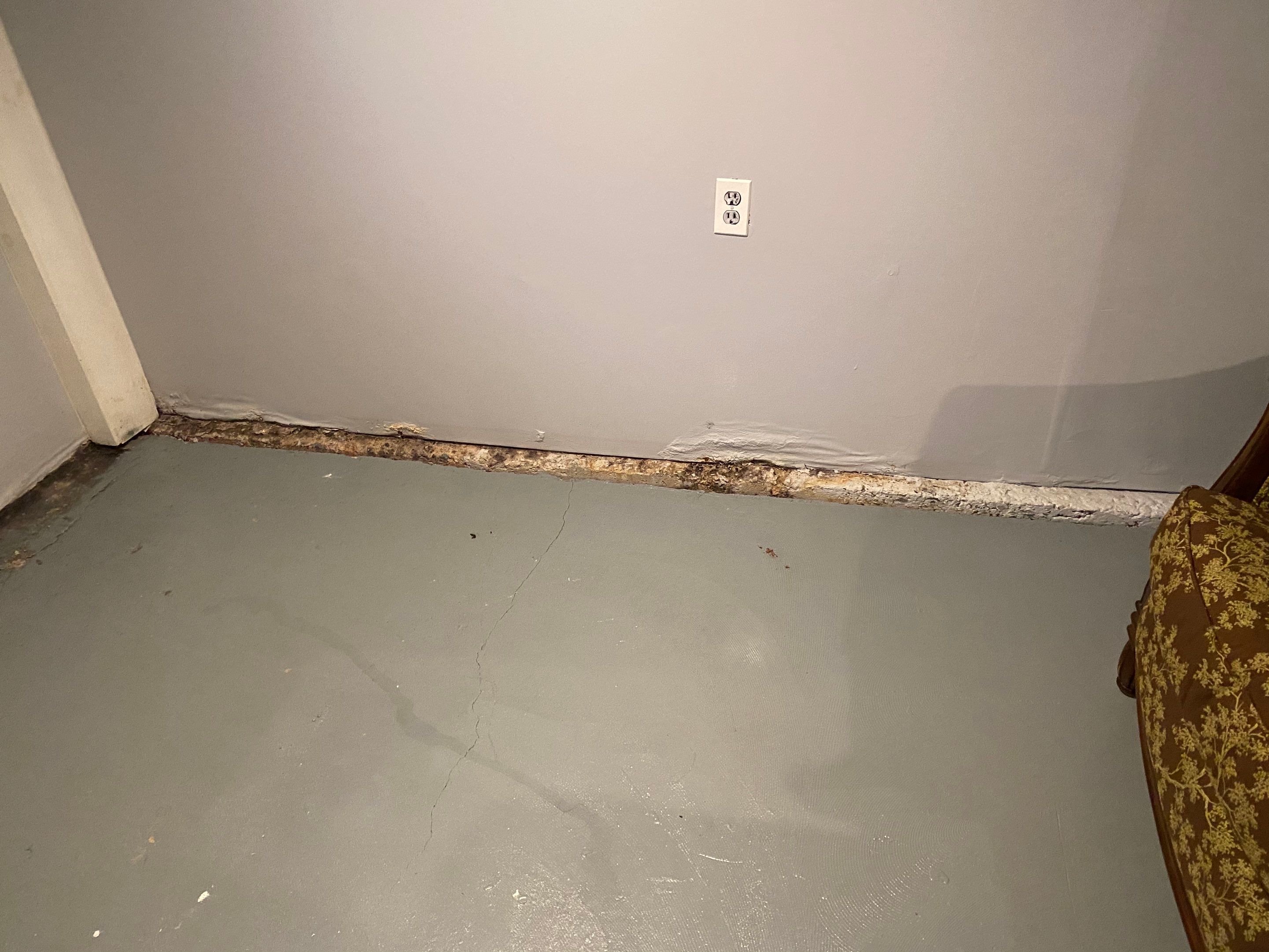 Interior French Drain Job in Cranford, NJ by Pure Service Pro, LLC 