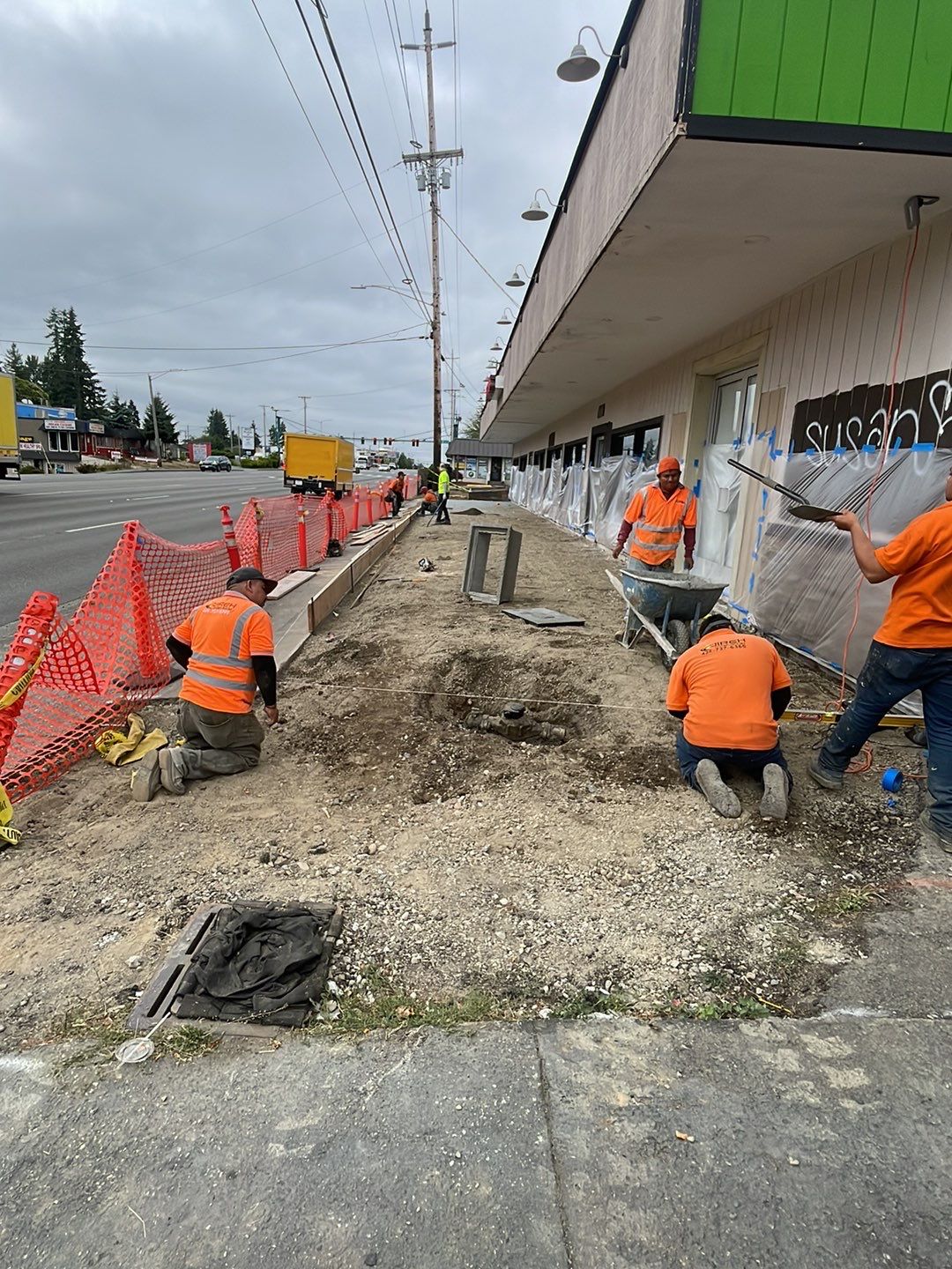 Imran's Market  by Jireh Asphalt & Concrete Inc 