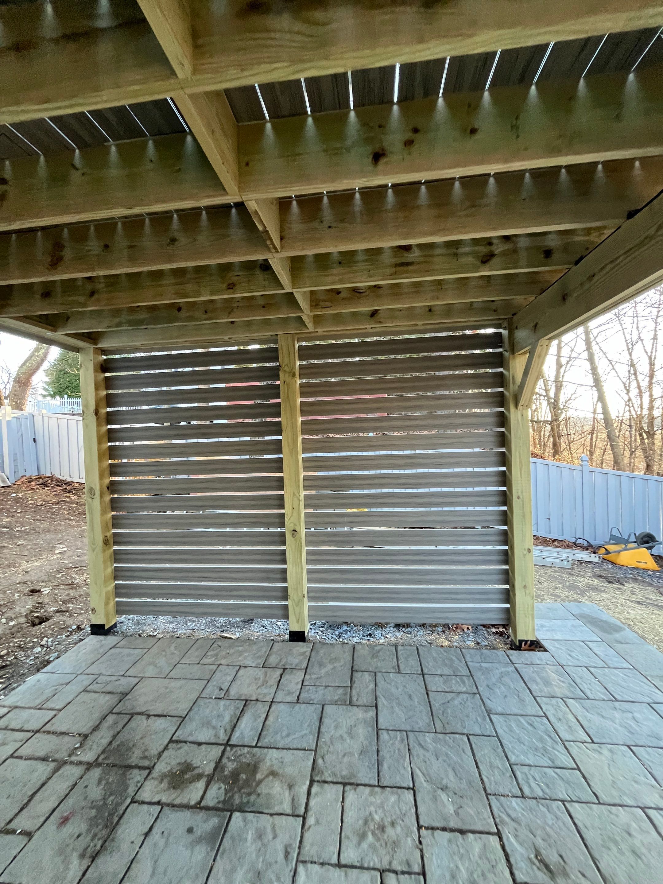 Custom deck using Deckorators by Burke Home Services