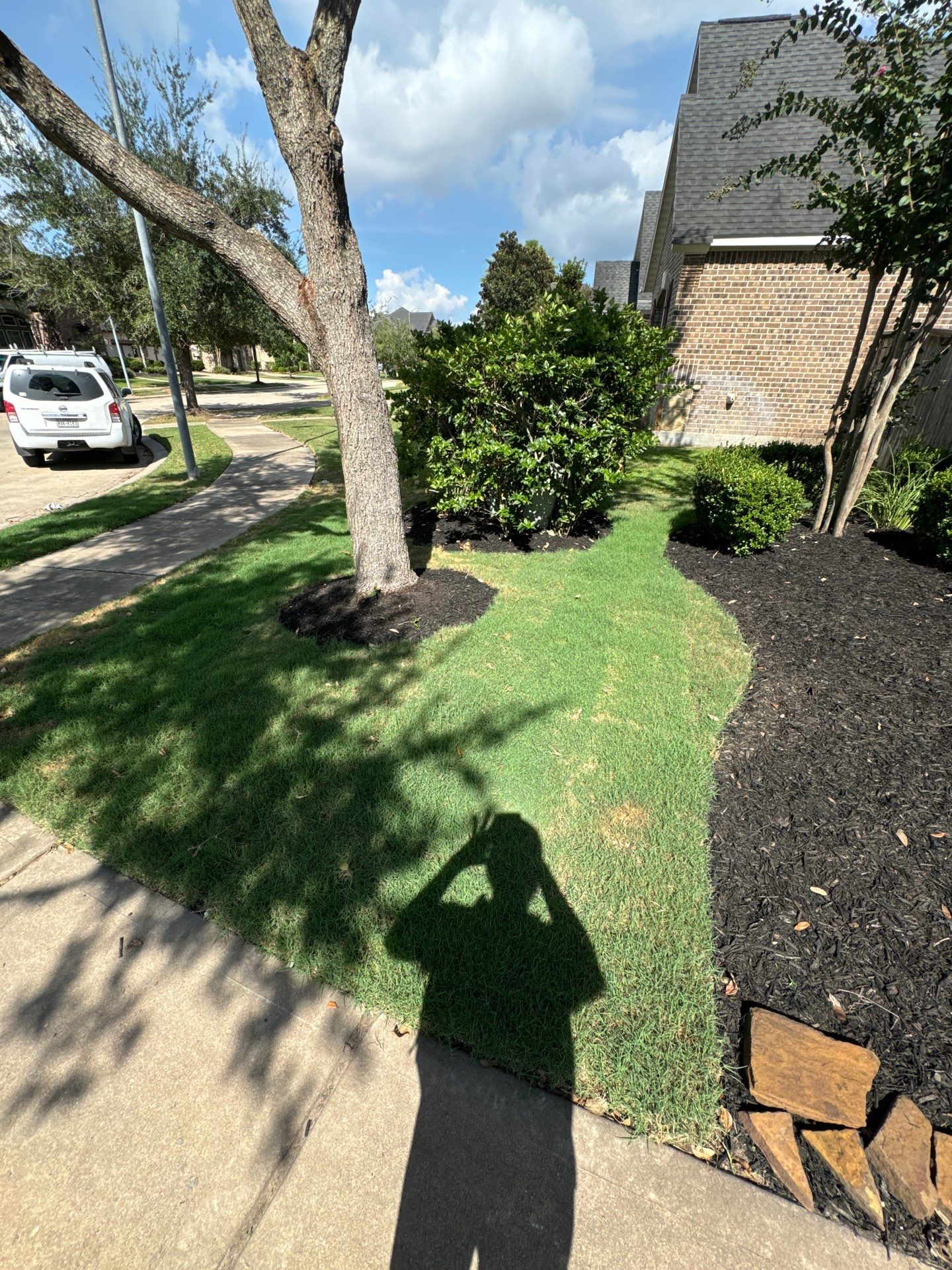 🌿🏡 Project Spotlight: Front Yard Curb Appeal Rescue for Mr. B. Khara by Texas Urban Elements