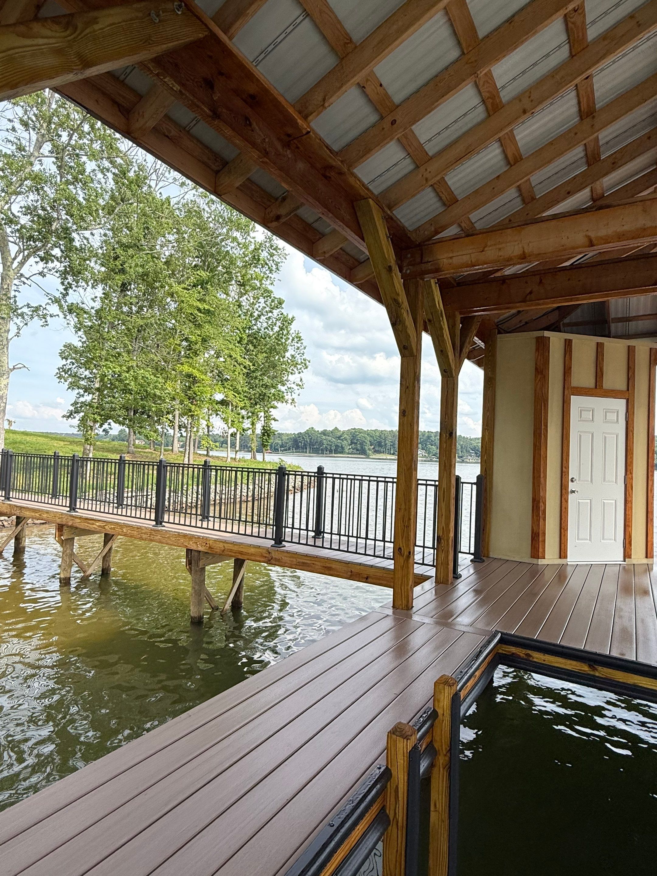 Dock using Wood Sealant by DuraSeal