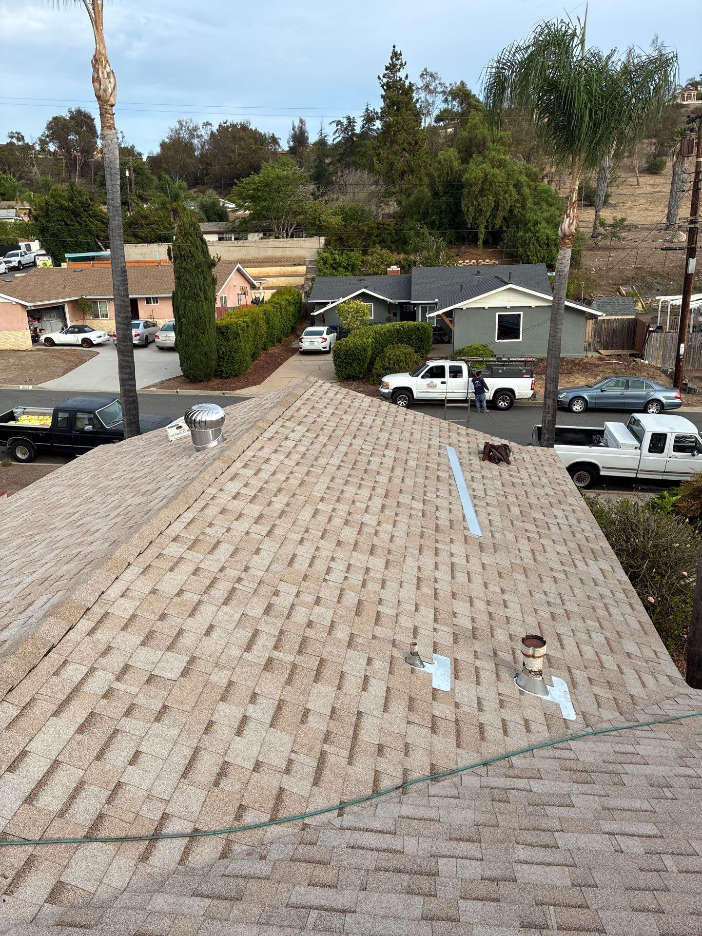 Comprehensive Roof Replacement and Wood Repair for Poway Residence by Reliable Roofing San Diego Inc.