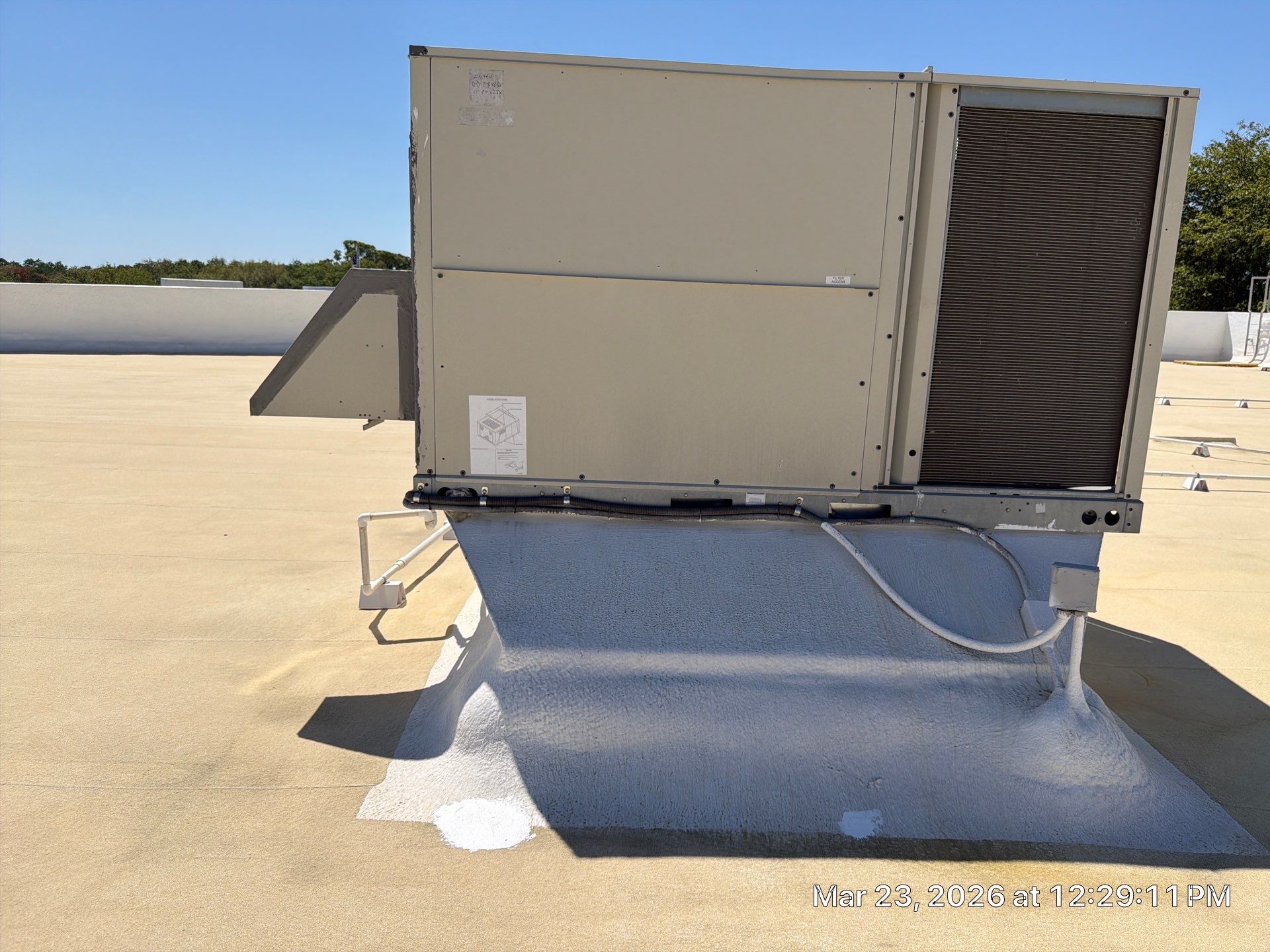 Commercial Roof Maintenance and HVAC Unit Sealing in Boca Raton by Roof King LLC