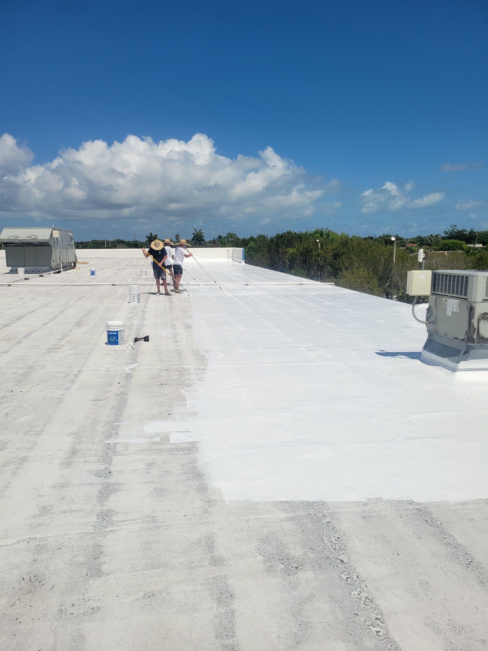 Commercial Roof Coating by First Due Roofing