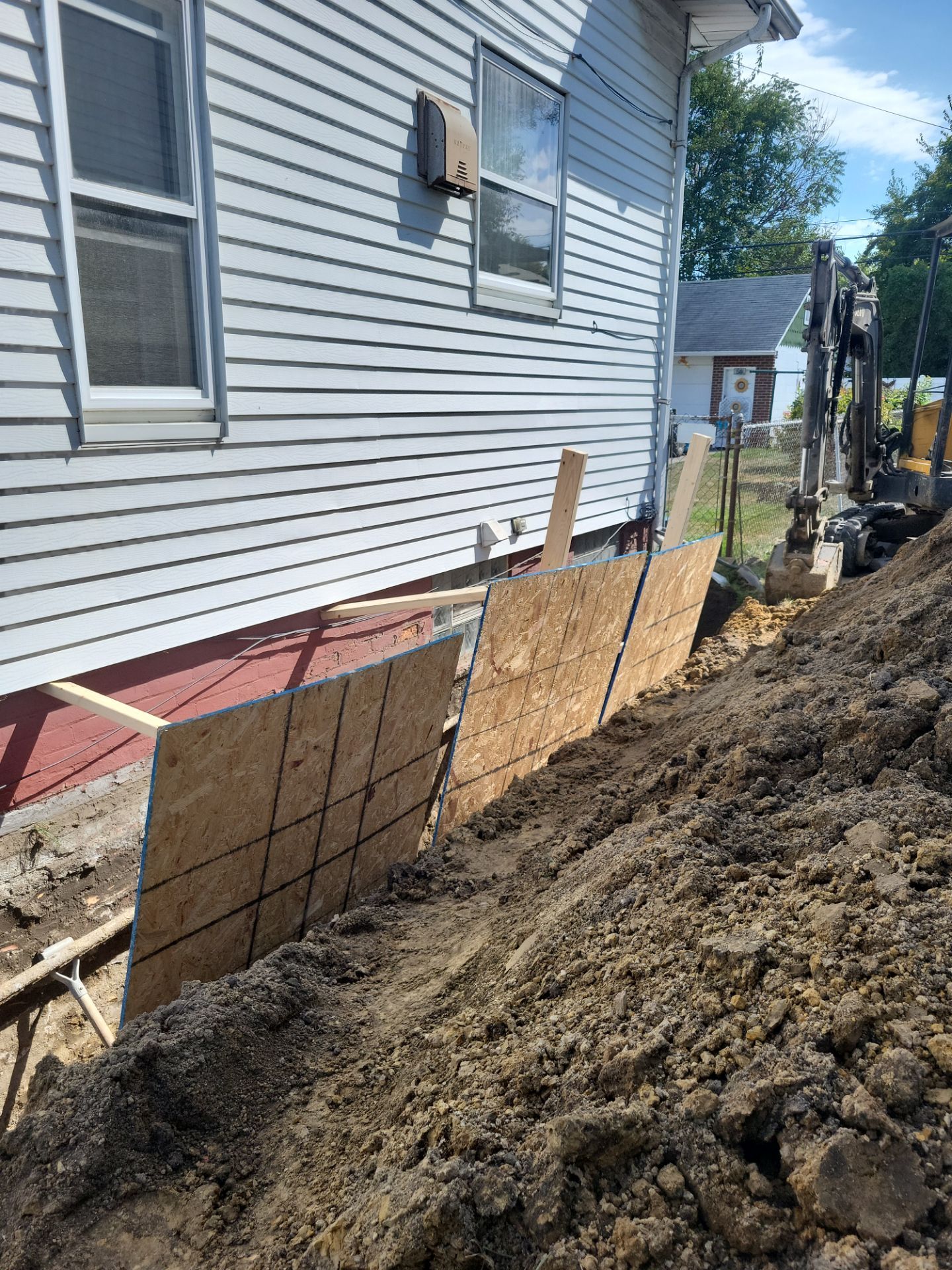Exterior Deep Waterproofing System by Toledo Basement Repair