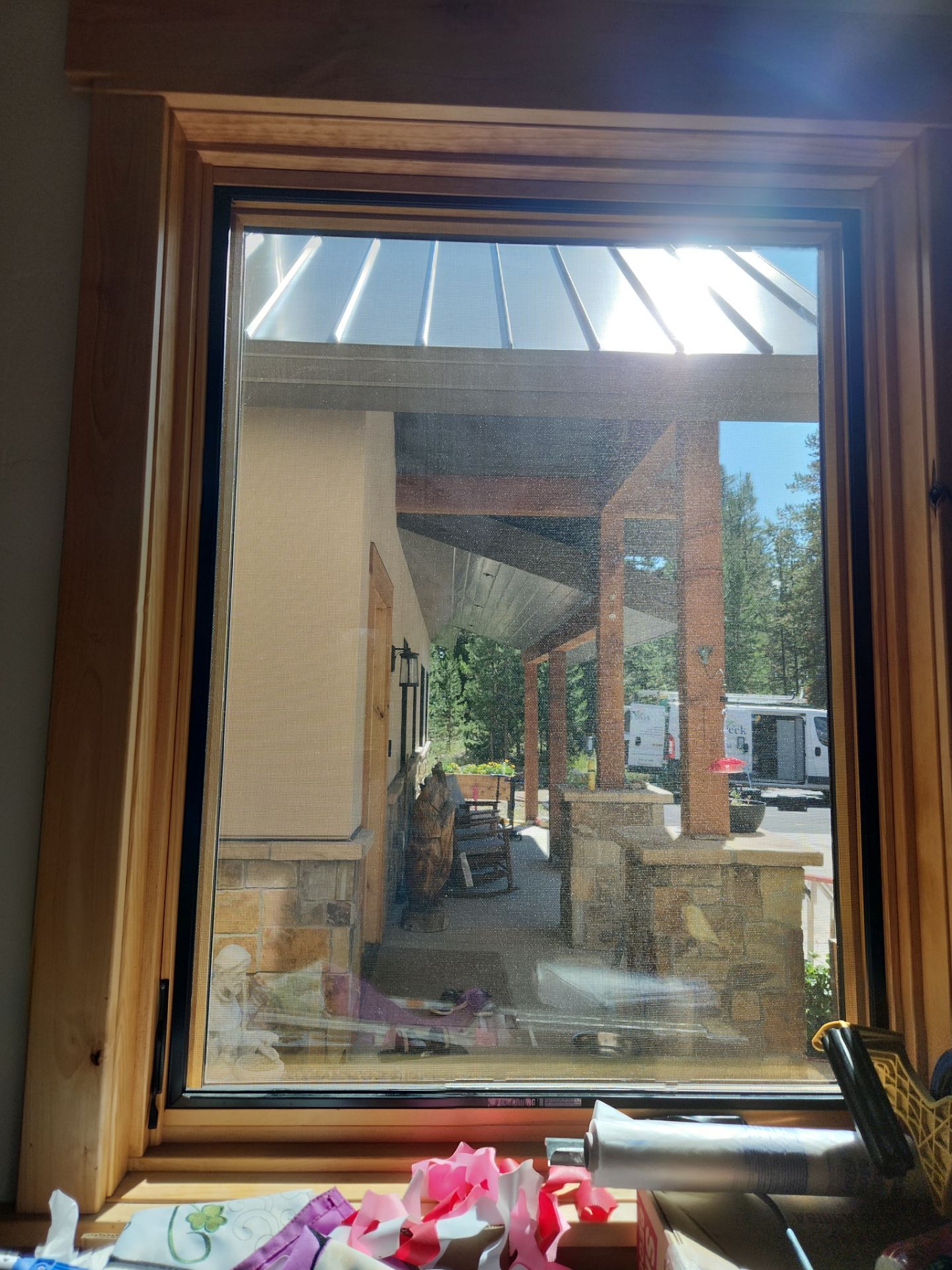 Window Washing using Ninja Scrubbers by Wheatley Creek Services