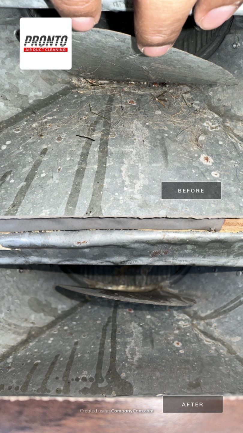 Air duct cleaning using Hypervac by Pronto Air Duct Cleaning