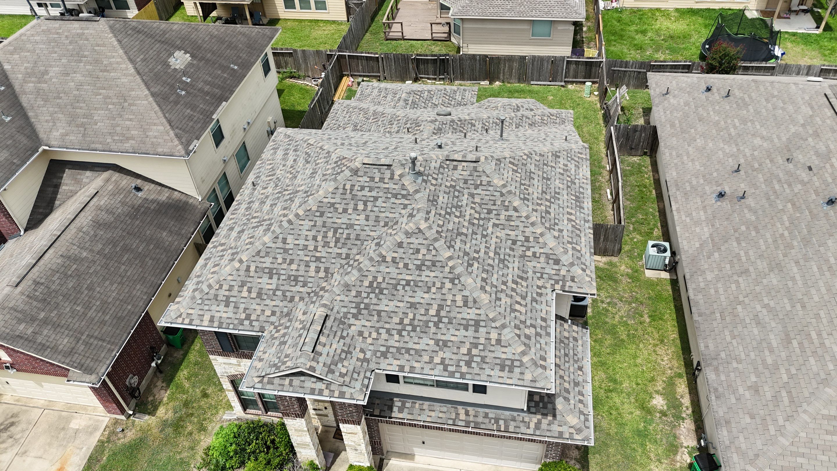 Residential Roofing Installation using IKO Dynasty by Core Four Roofing