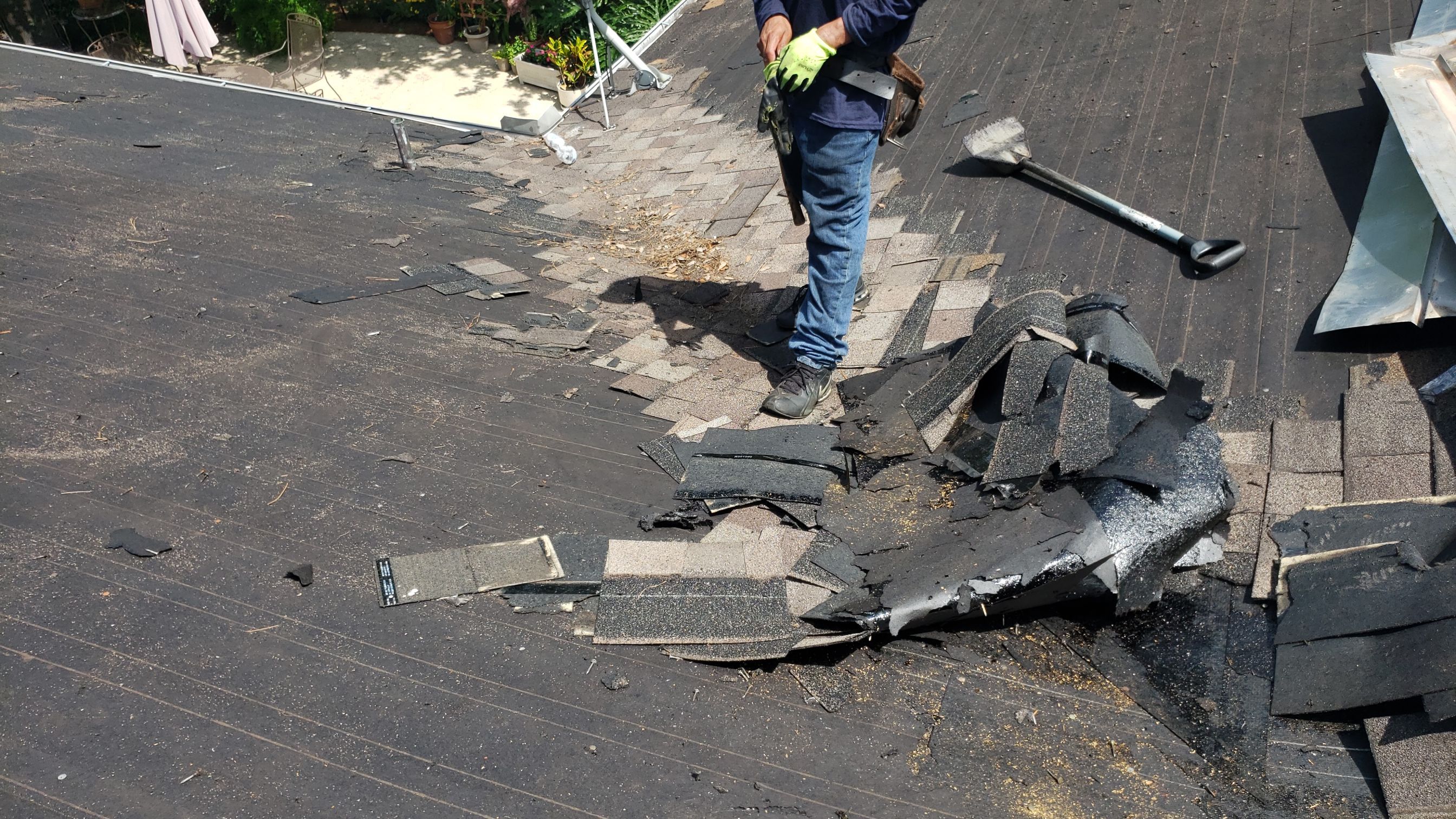 Residential Roofing Installation using Roof Replacement by American Roofing & Construction LLC