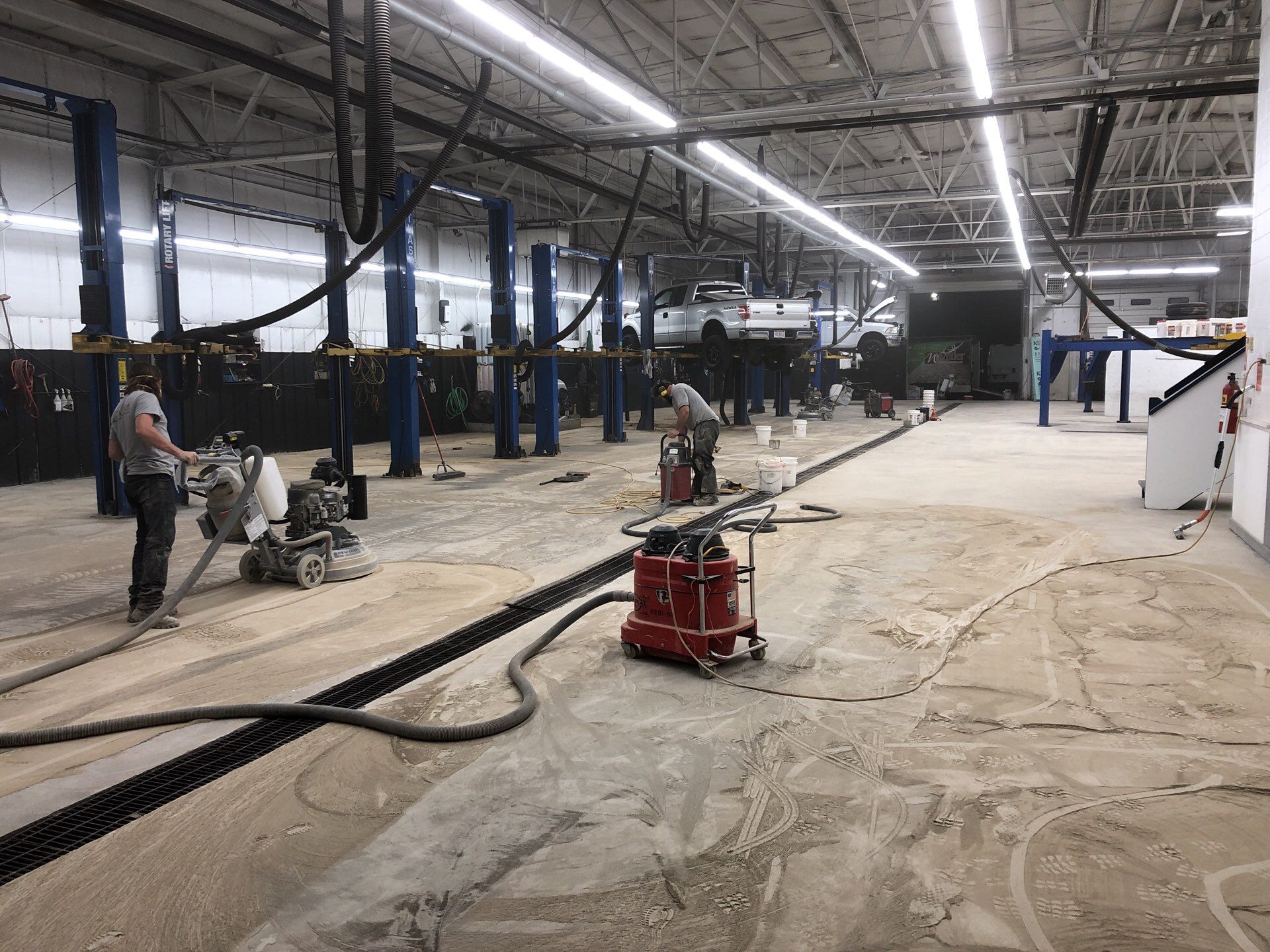 Commerical  using Domino by Fantastic Floors by Miller Custom Exteriors 