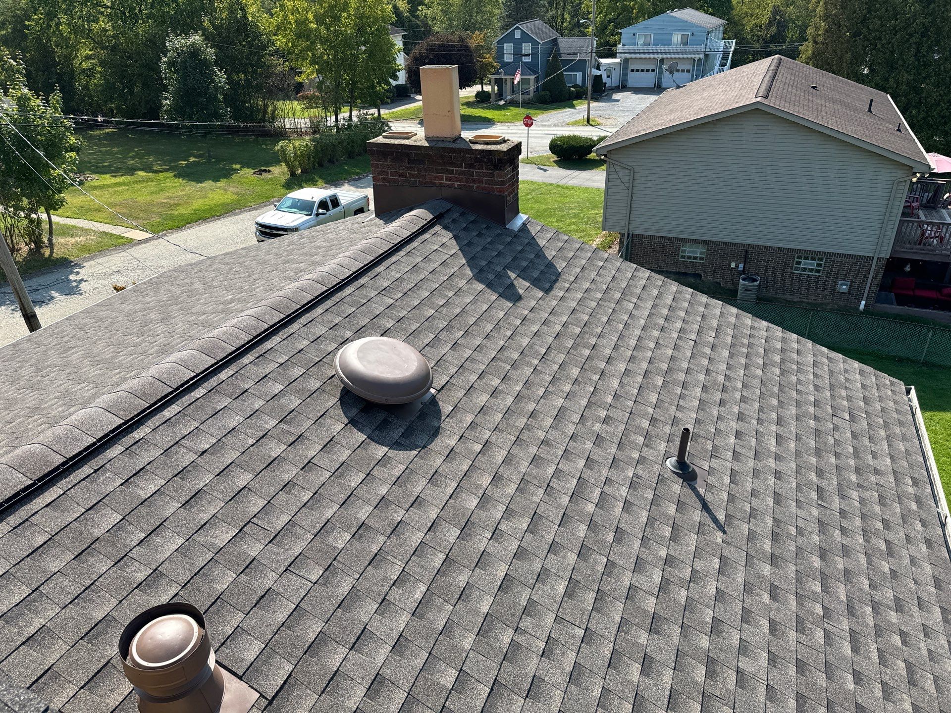 Residential Roofing Installation using GAF HDZ SHINGLES by La Bendicion Contruction Llc