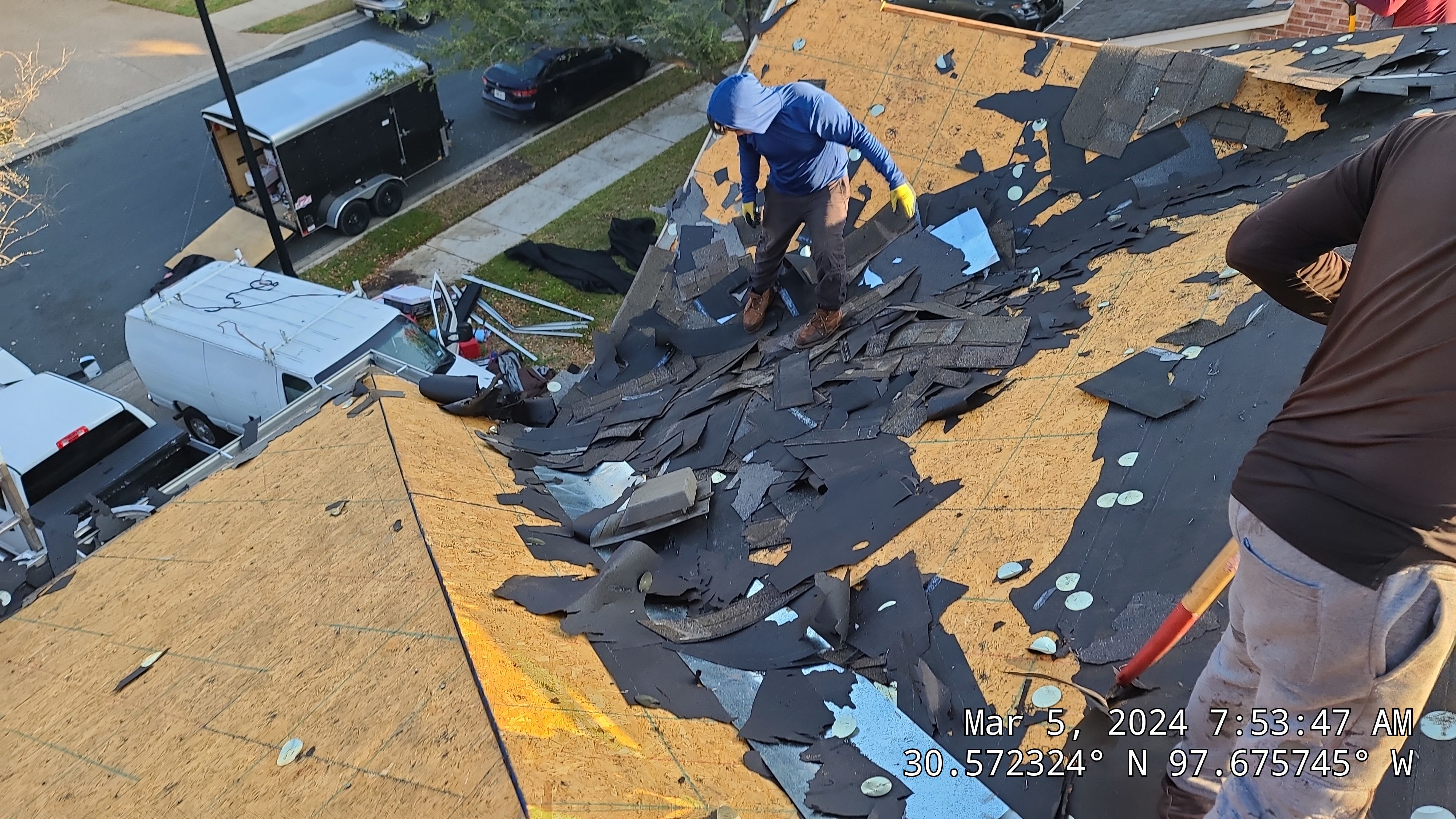 Comprehensive Hail Damage Restoration and Residential Roof Replacement in Round Rock by Caliber Restoration LLC