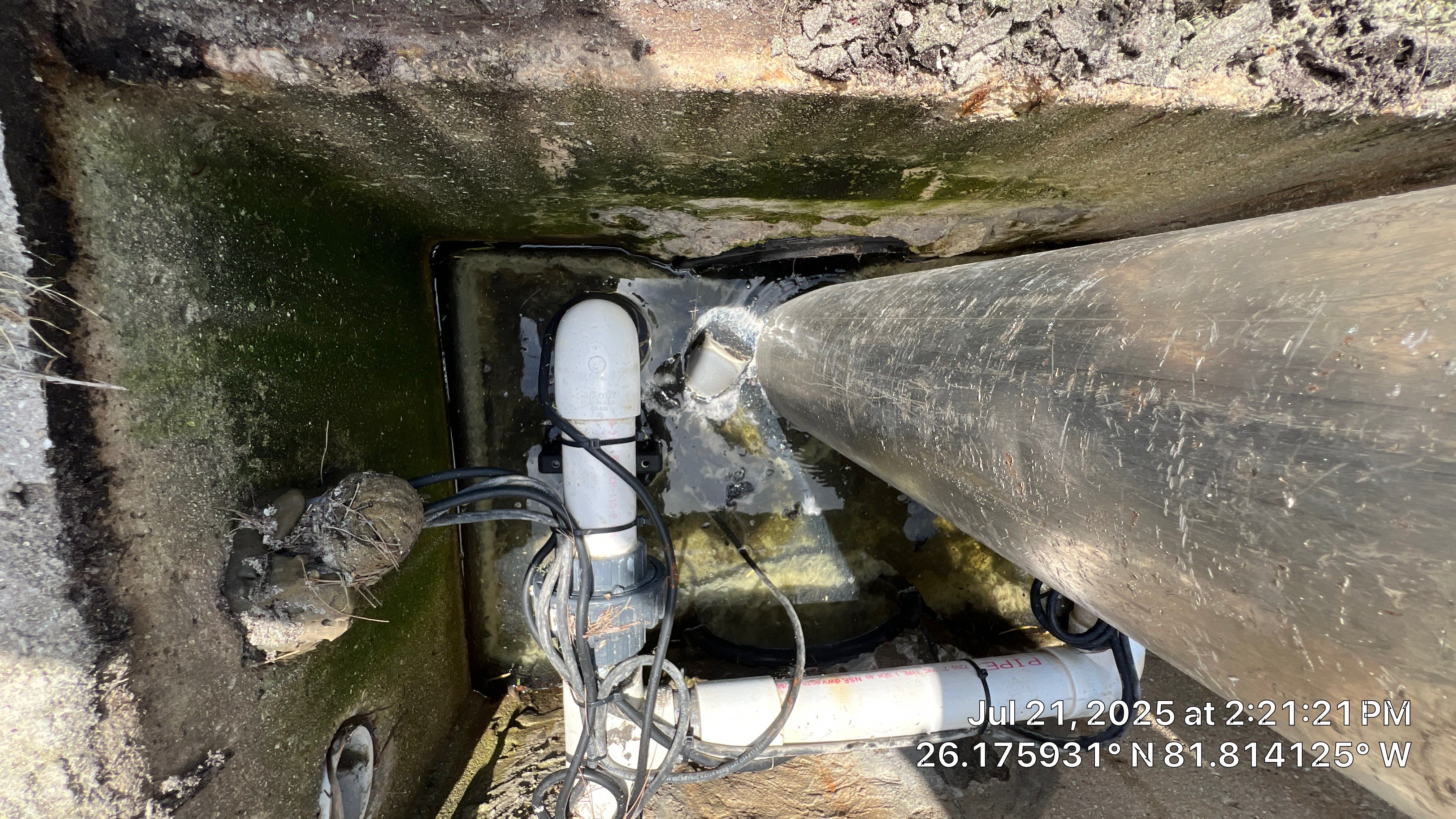Naples Condo Complex Stormwater System Maintenance and Hurricane Cleanup by APS Power & Water