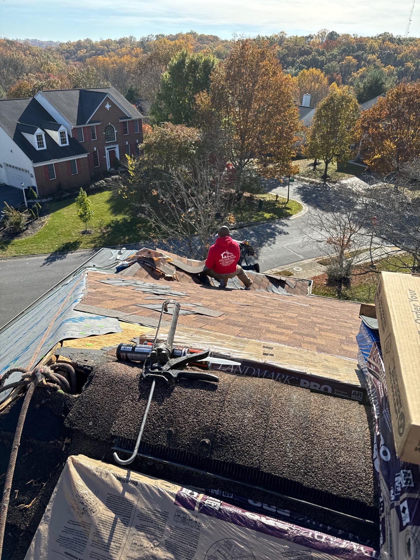 New Roof Replacement  by Alpha Design Services