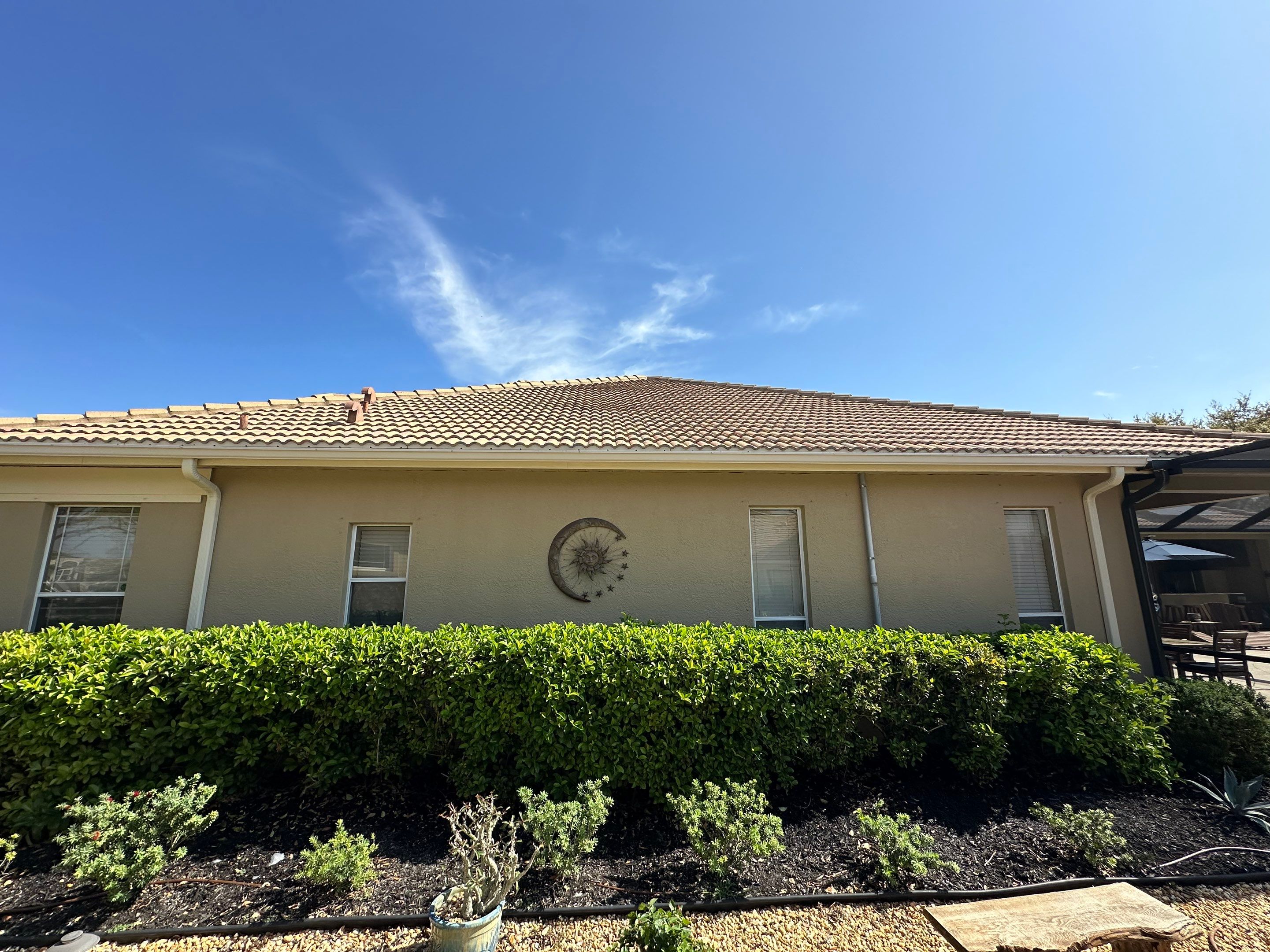 Concrete Tile Roof Cleaning in Winding River Community, Bradenton, FL | Sunshine AquaWash by Sunshine AquaWash