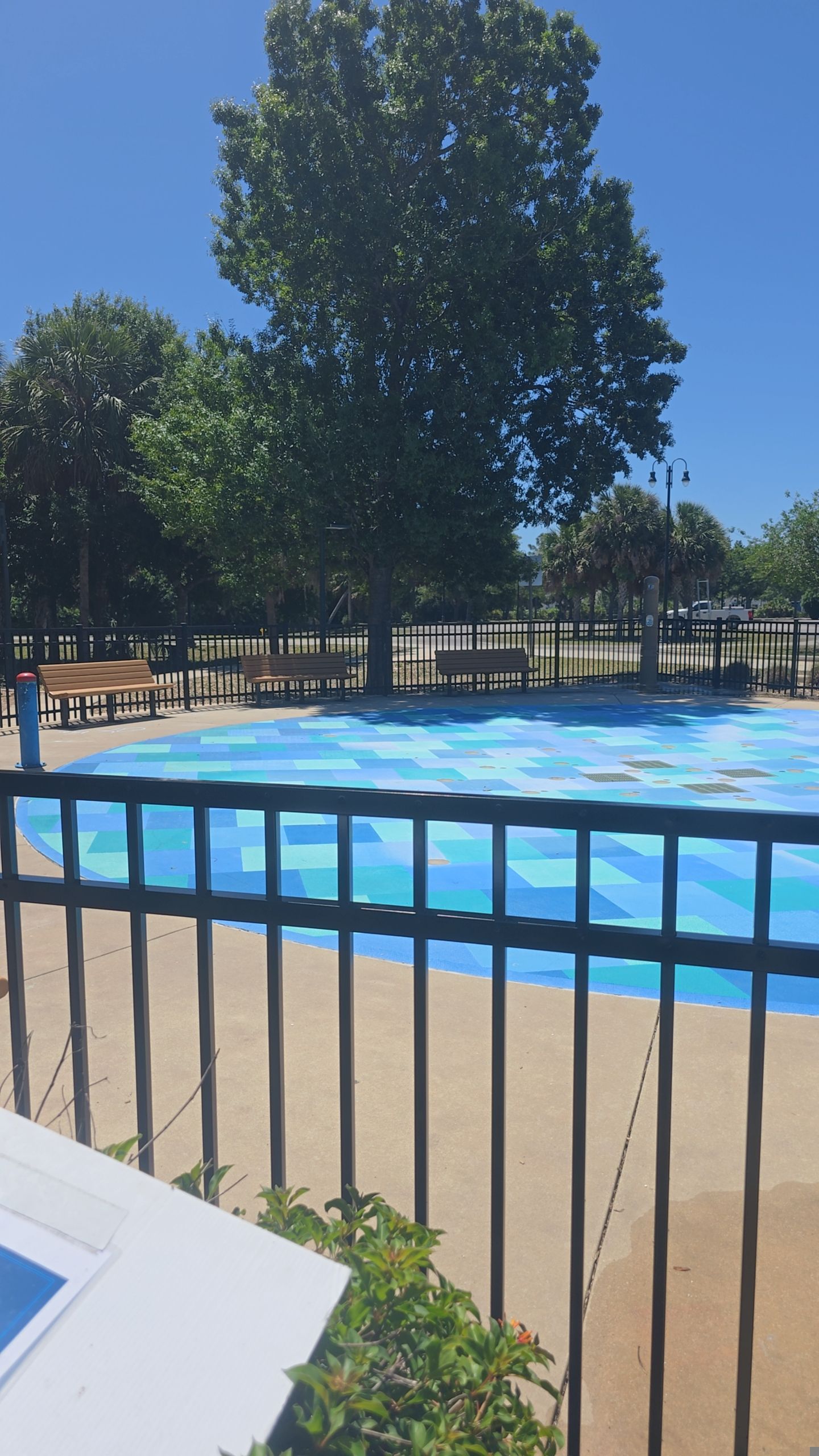 Atwater Splashpad for the City of North Port by True Fence LLC