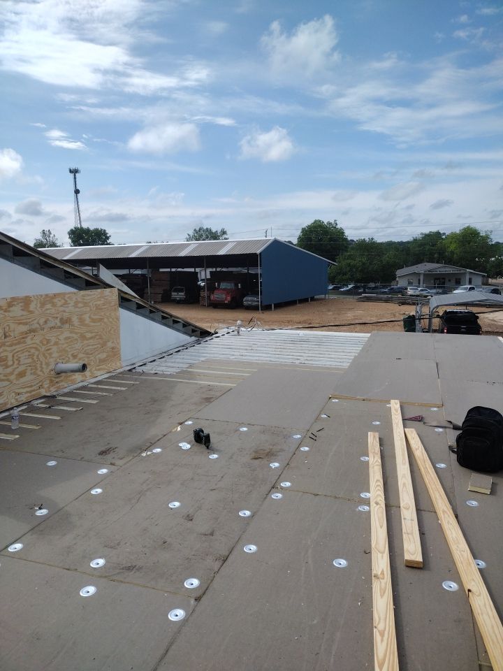 Office Building in Magnolia by Hostetler Roofing