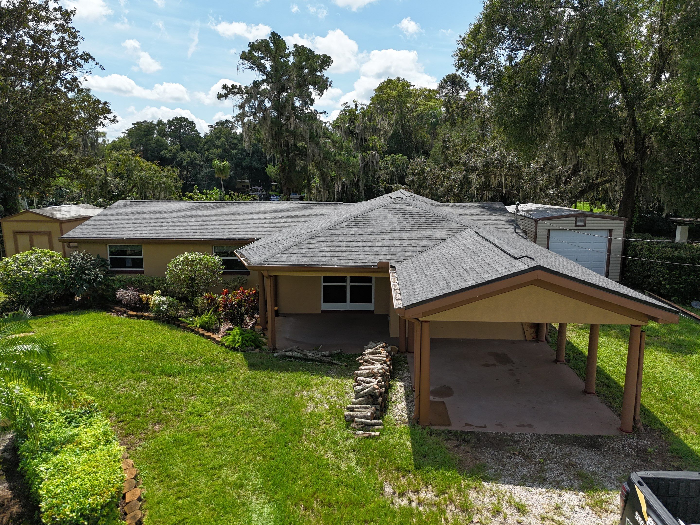 Roof Replacement in Land O' Lakes FL. by Steadfast Roofing 