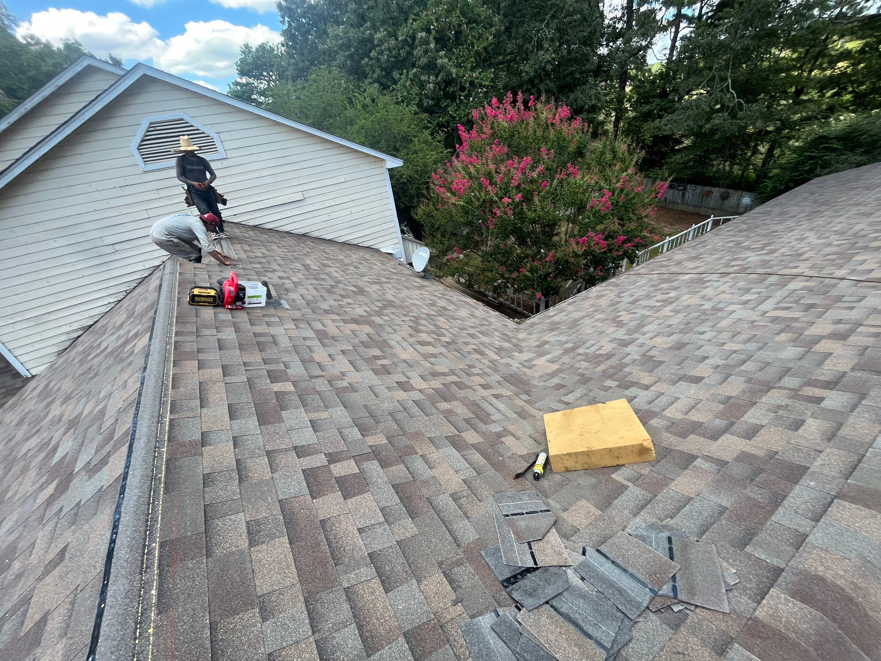 Storm Restoration Reroof: 40 Year Impact Rated Architectural Shingle by Hostetler Roofing