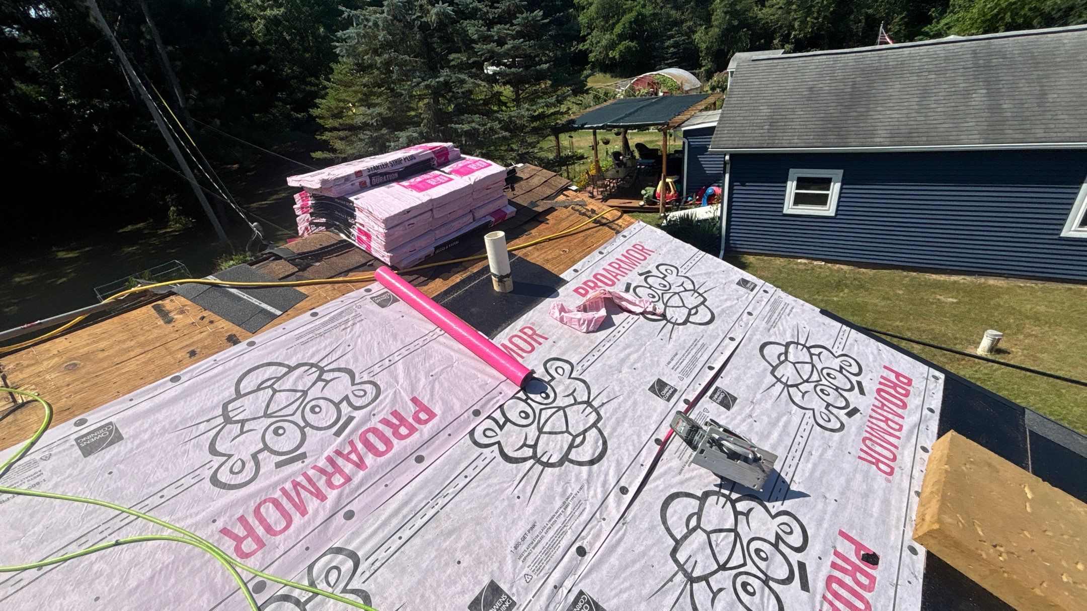 Roof Replacement using Owens Corning Williamsburg Grey by 180 Contractors