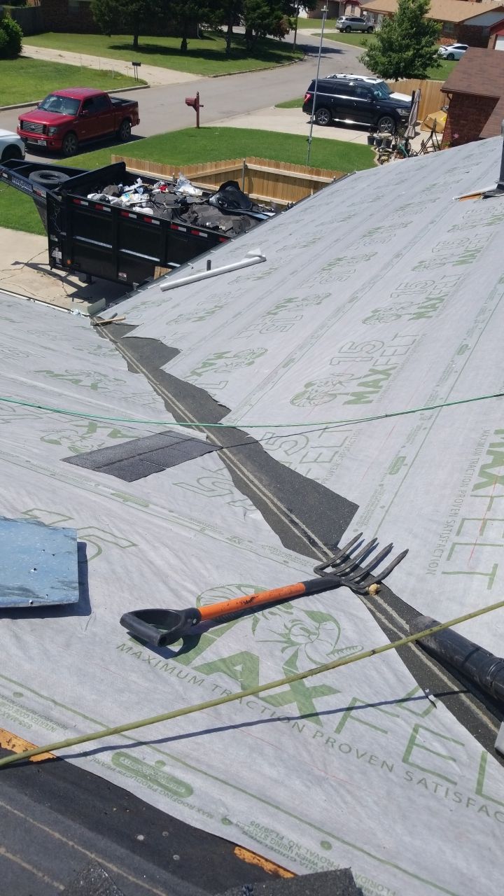 Residential Roofing Installation using GAF Royal Sovereign by A & H Roofing and Contracting