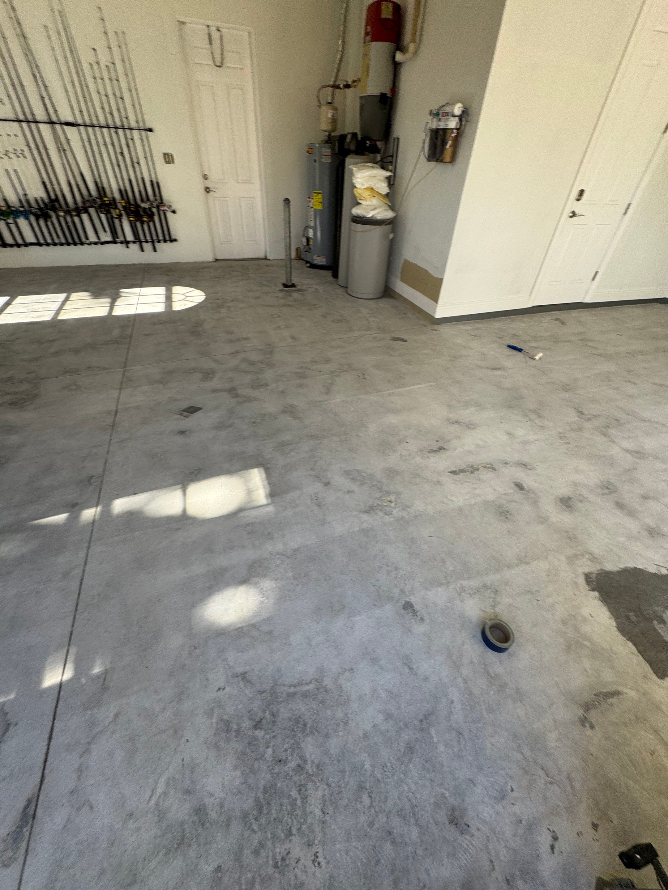 Carbon Flake Garage Floor Coating by Performance Floors & Coating