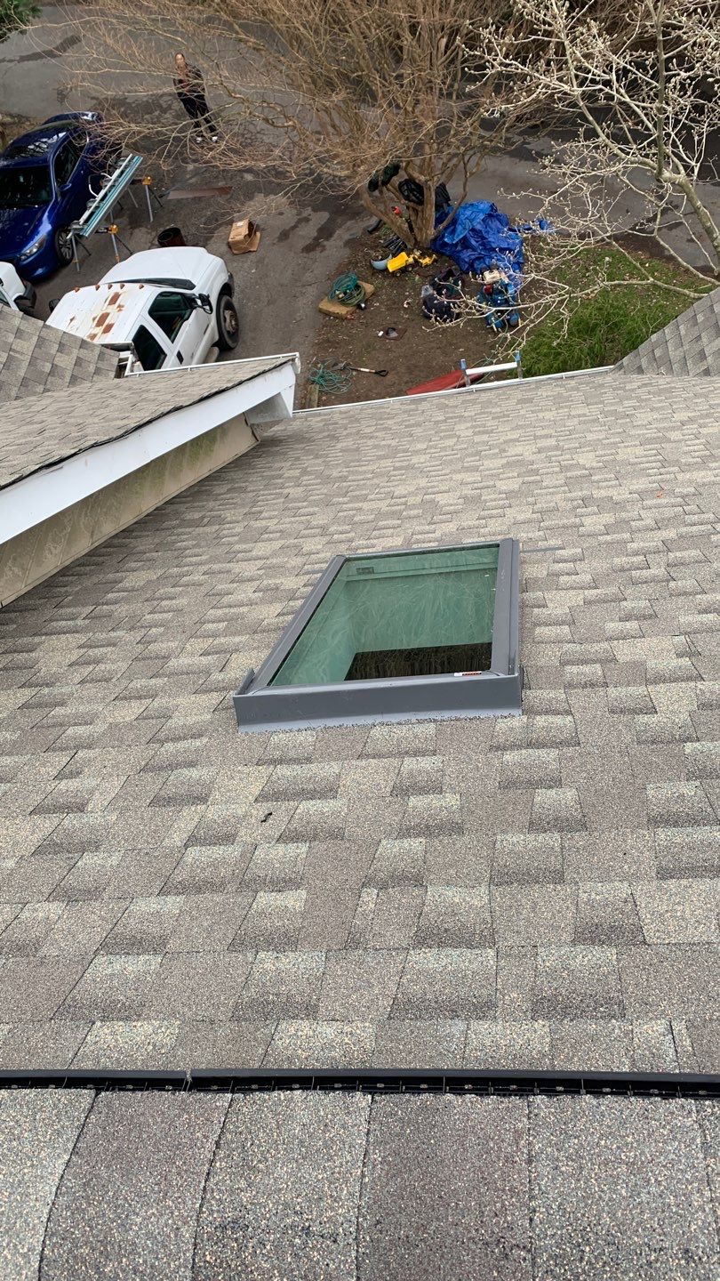 Roof Replacement using GAF Timberline HDZ by American Home Contractors