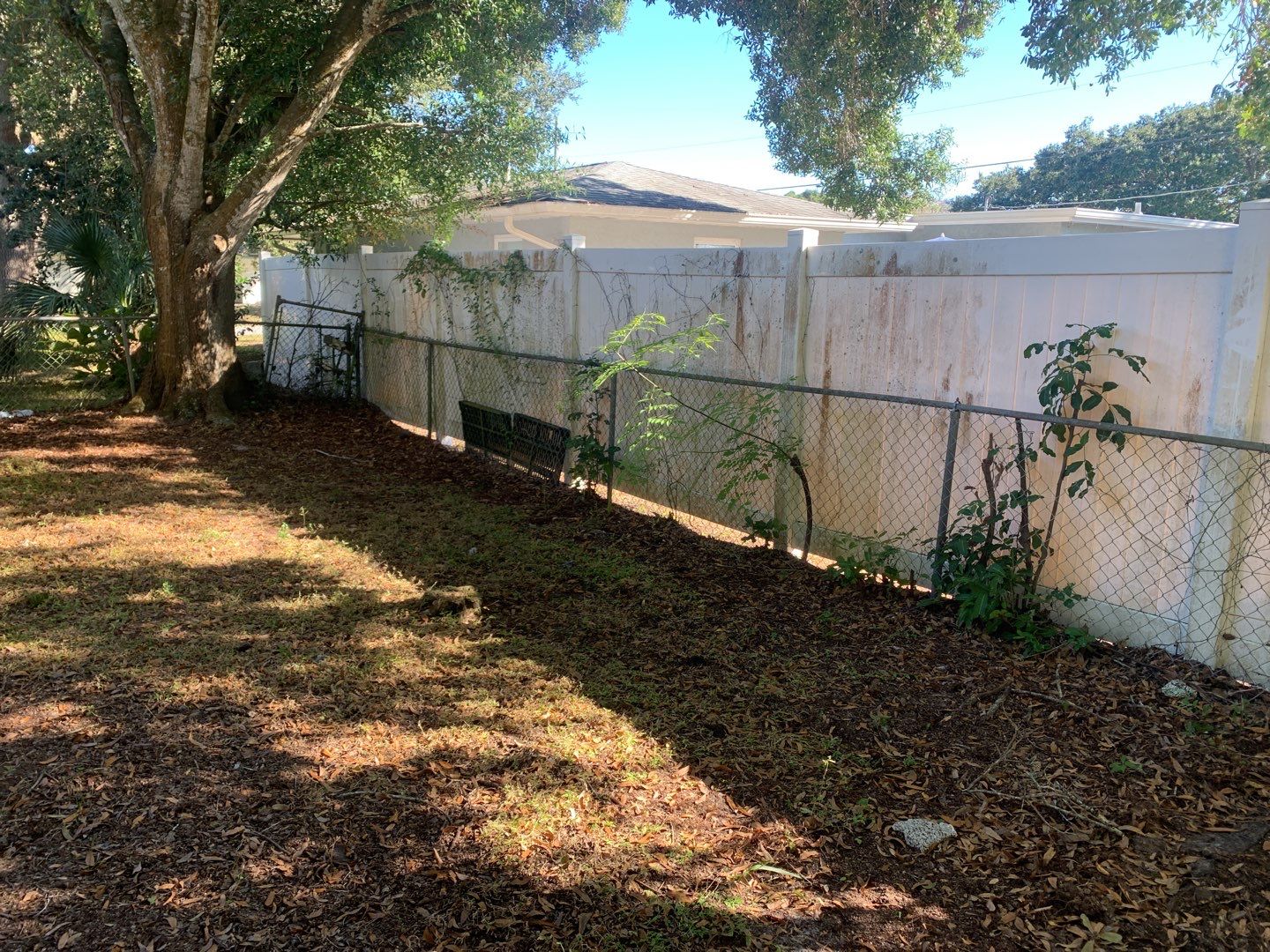 Sarasota, Florida 6 ft. Tall White Vinyl Privacy  by Asap fence and gates, LLC