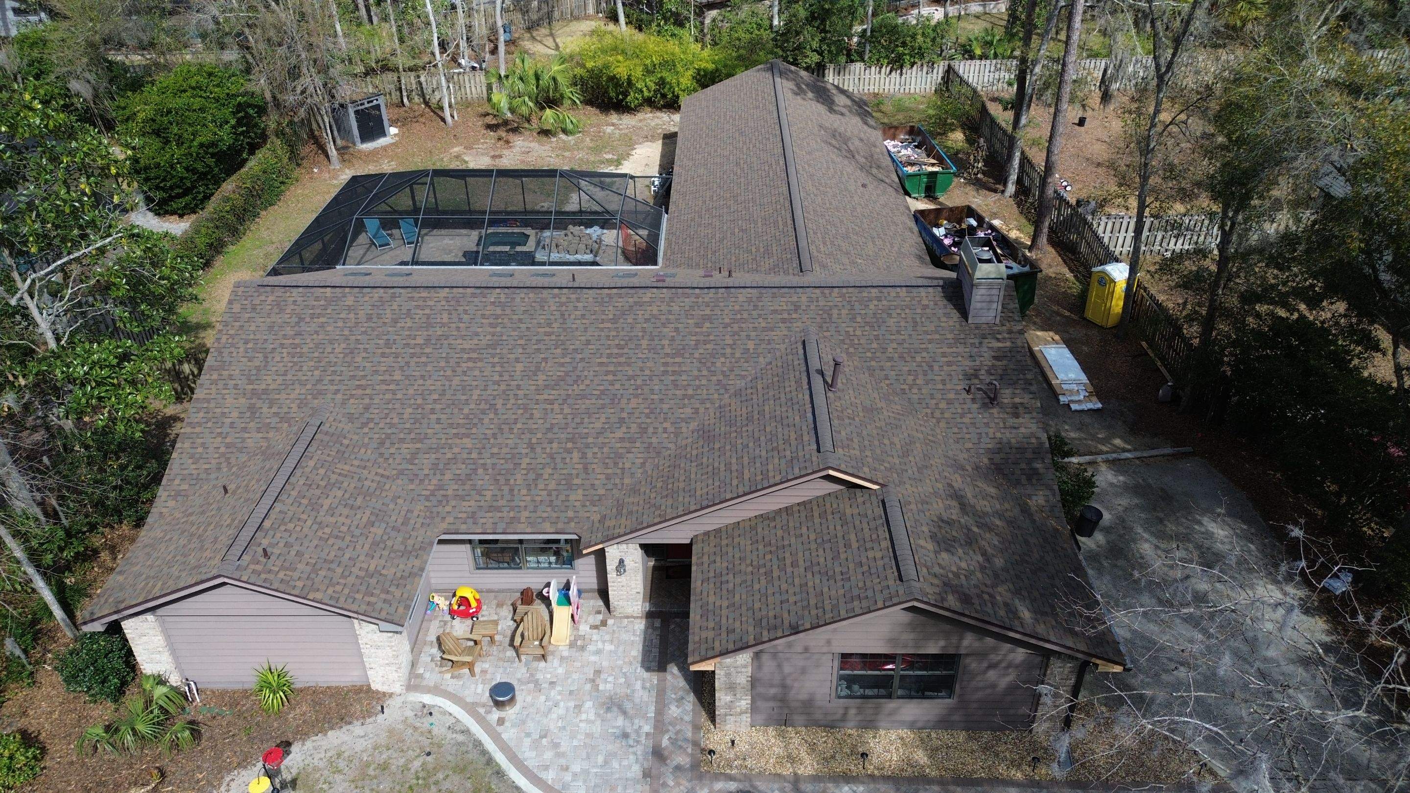 Reroof plus new addition in Gainesville, FL by Brehm Roofing